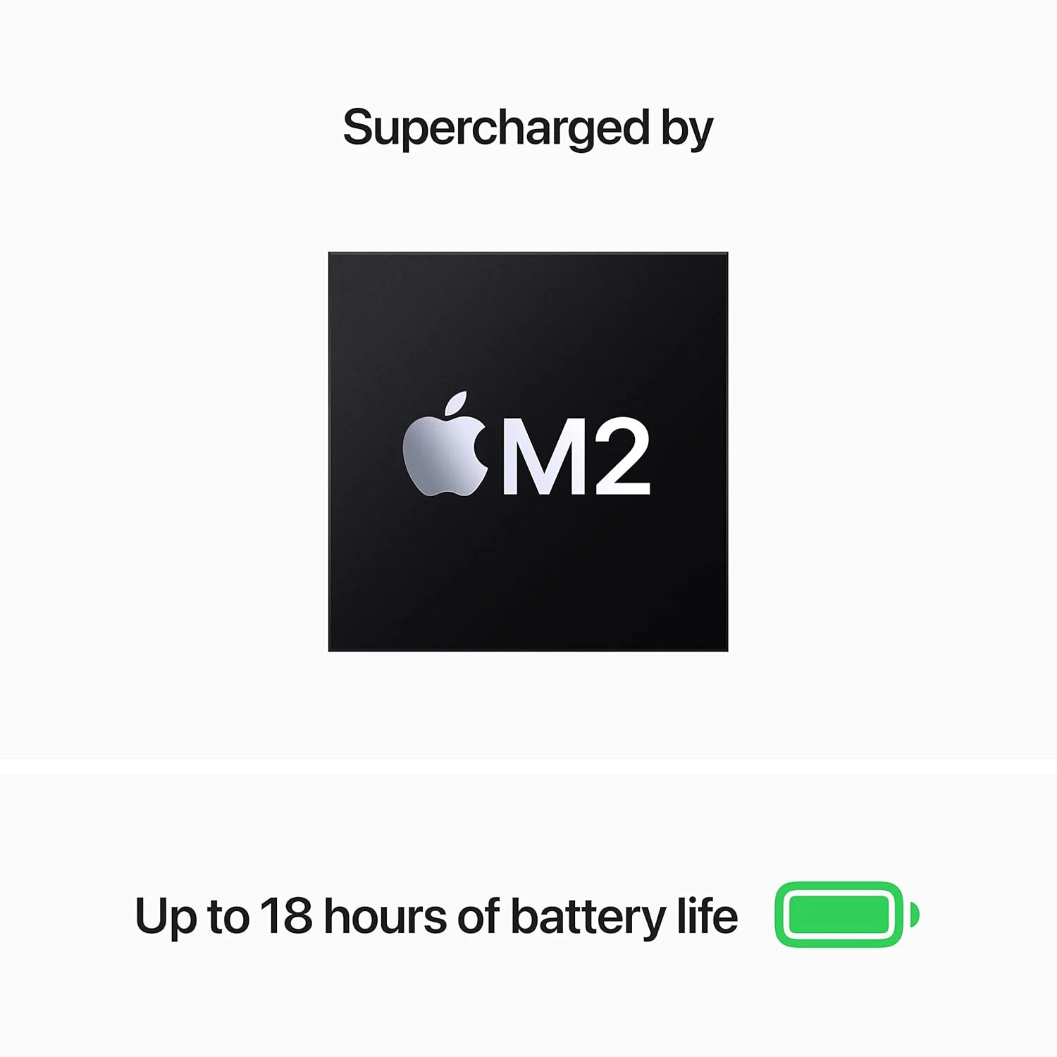 Apple MacBook Air Laptop with M2 chip: 34.46 cm (13.6-inch) Liquid Retina Display, 8GB RAM, 256GB SSD Storage, Backlit Keyboard, 1080p FaceTime HD Camera. Works with iPhone/iPad; Silver - Image 3