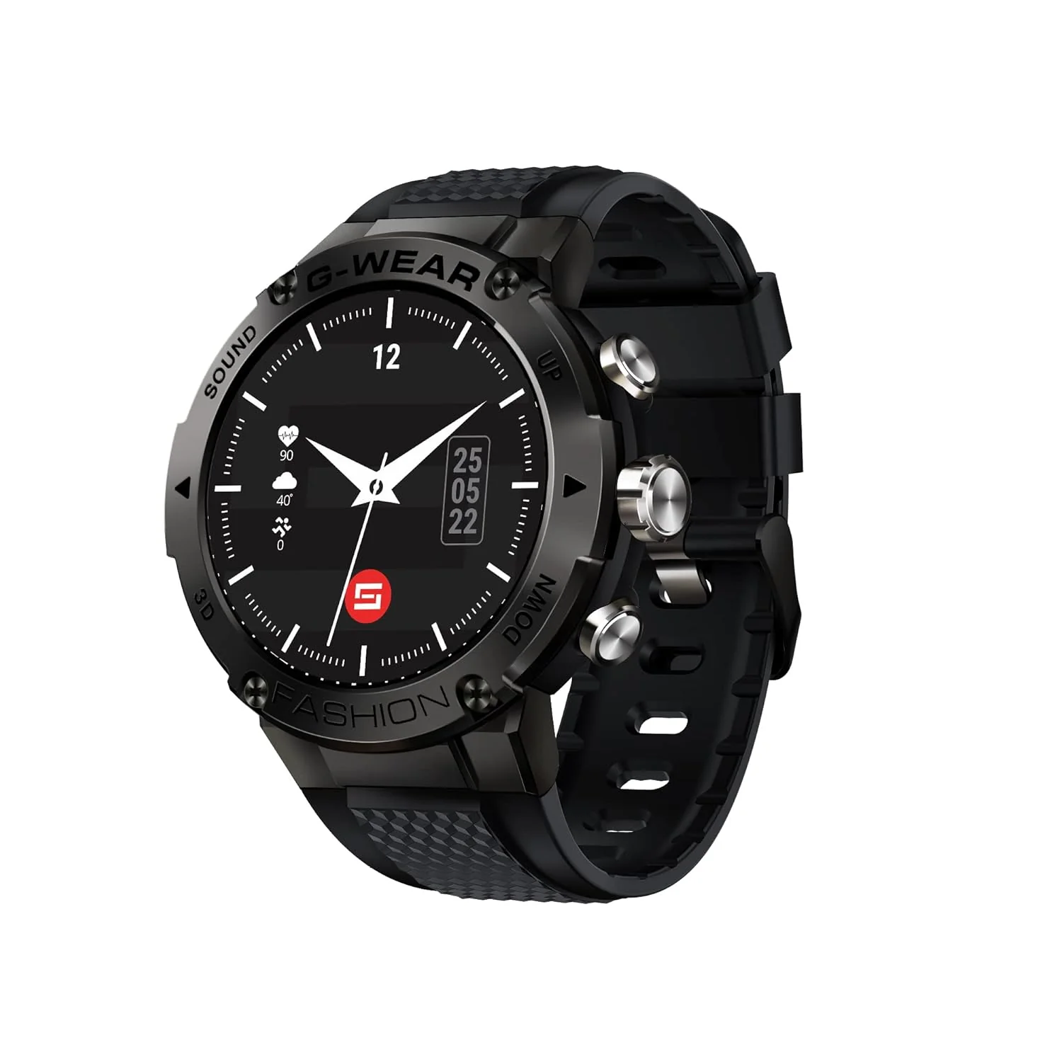 5Elements G-WEAR+ Fashion BT Calling Smartwatch Sport 1.32Inch UltraHD TrueView Display 750 Nits 360*360 Pixels 24/7 HR Monitor Voice assist 10Day Battery Built in Games Hindi Language - Image 10
