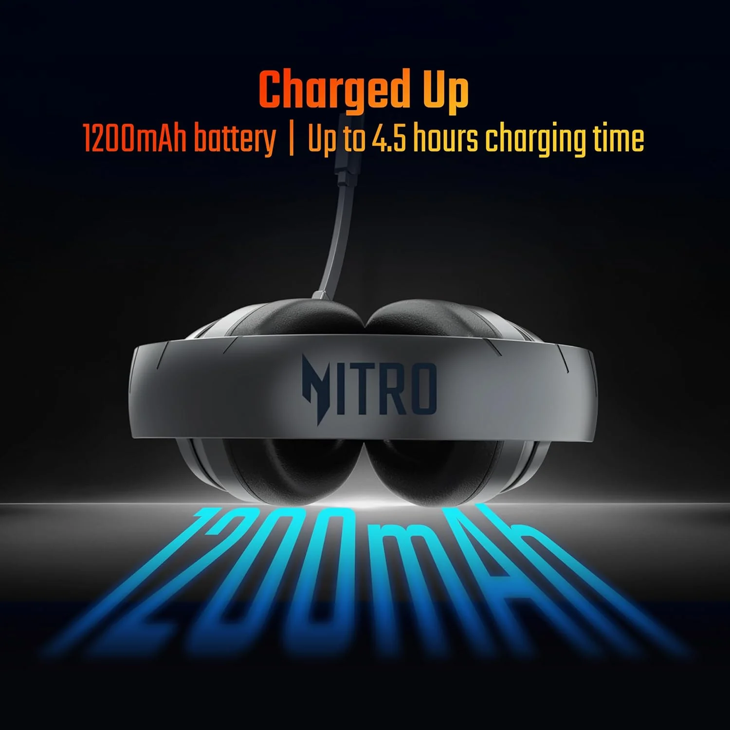 acer Nitro Triple-Mode Gaming Headset | Bluetooth + 2.4GHz USB-C/USB-A Dongle + Wired | 50mm Drivers | 7.1 Virtual Surround | Running RGB | Low Latency <30ms | Flexible LED Mic | Windows/Android/iOS - Image 6