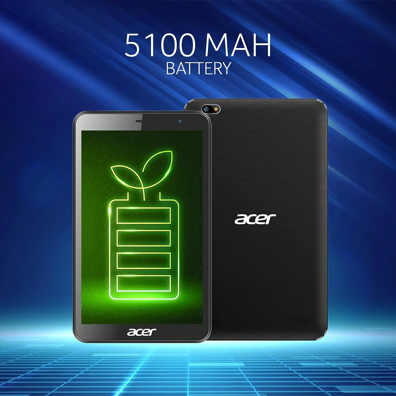 Acer one T4-82L (20.32 cm) 8 Inch Bluetooth Tablet with 3GB RAM and 32 GB EMMC, 4G LTE, Black - Image 3