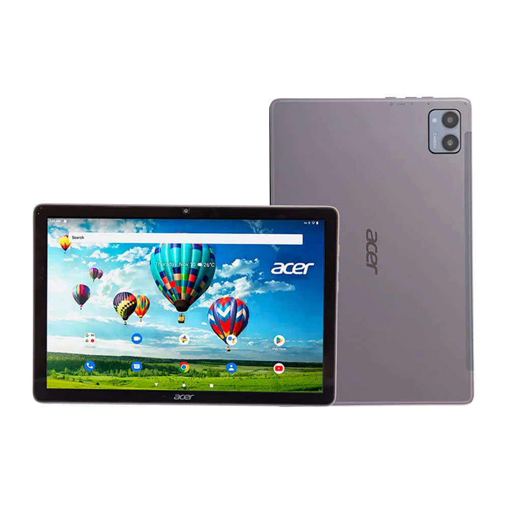 Acer One T9-1212L (25.65 cm) 10.1 Inch Tablet with 4GB RAM and 64GB ROM Expandable, Wi-Fi + 4G LTE(Calling) (Gray)