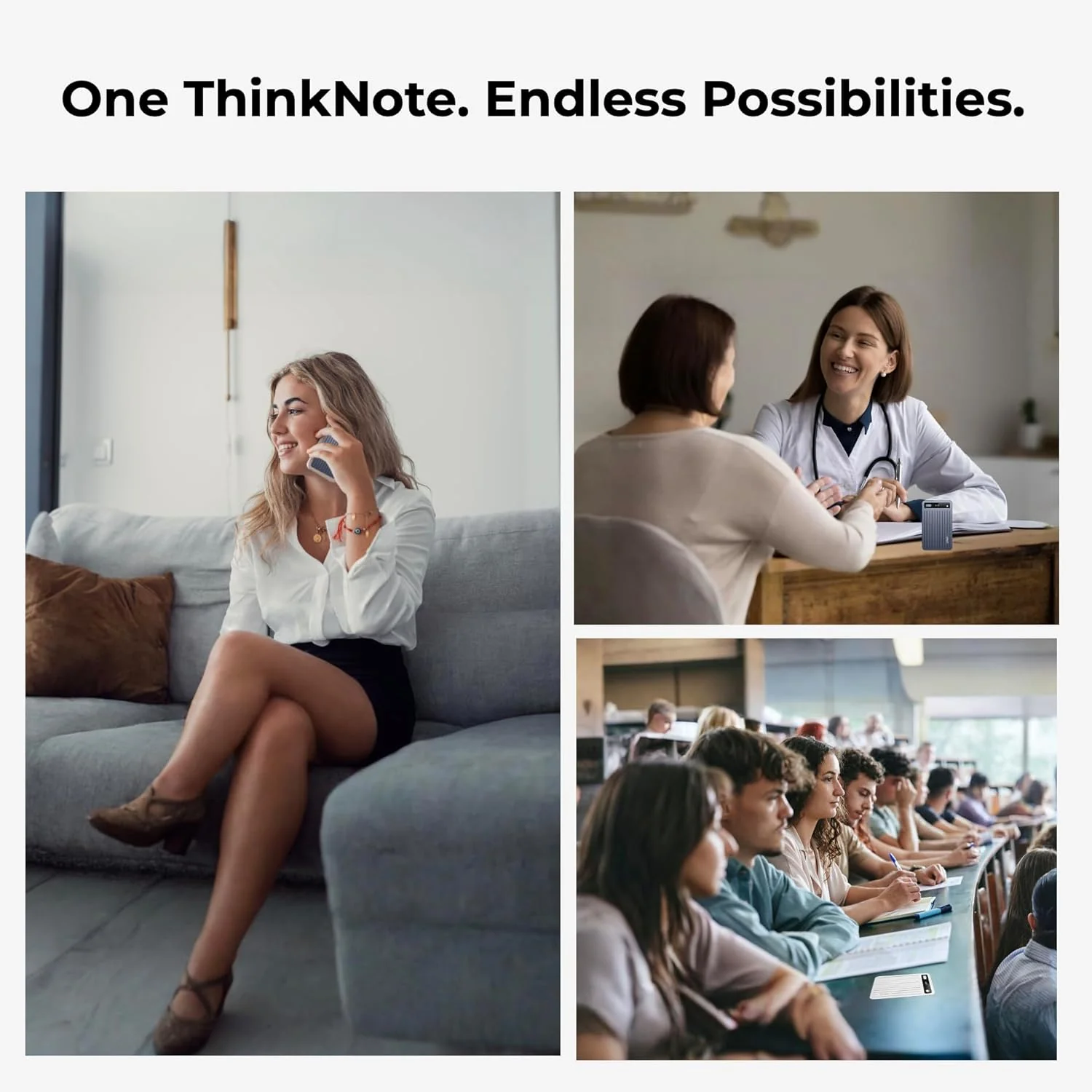 AltaX ThinkNote AI Voice Recorder for Meetings, Calls & Lectures | ChatGPT Powered Instant Transcription, Auto Summary & Mind Maps | 107 Language Support | All-Metal Design w/Case | 64GB - Image 4