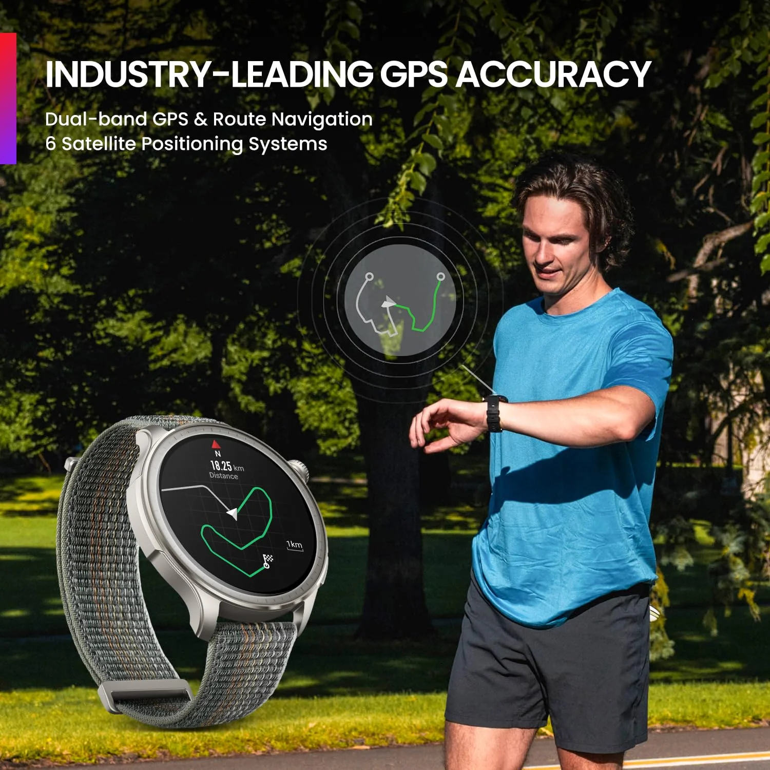 Amazfit Balance 46mm AMOLED Smart Watch, Body Composition, 14 Days Battery, Dual-Band GPS, BT Calling, VO2 Max, Aluminium Alloy Frame, Temperature Sensor, Train Smarter with AI Zepp Coach - Image 10