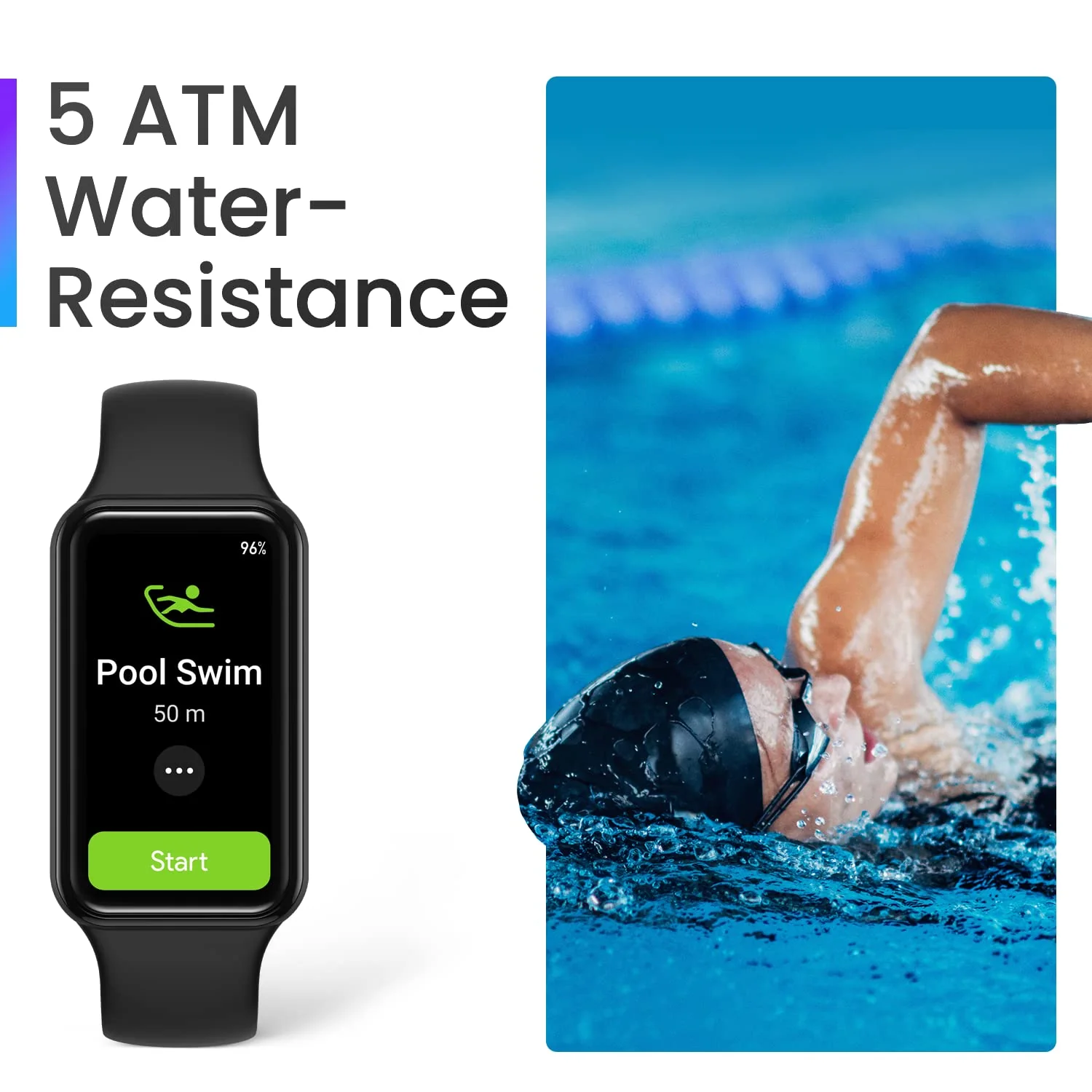 Amazfit Band 7 Activity Fitness Tracker, Always-on AMOLED Display, Alexa Built-in, Up to 18-Day Battery Life, 24H Heart Rate & SpO2 Monitoring, 5 ATM Water Resistant, 120 Sports Modes - Image 5