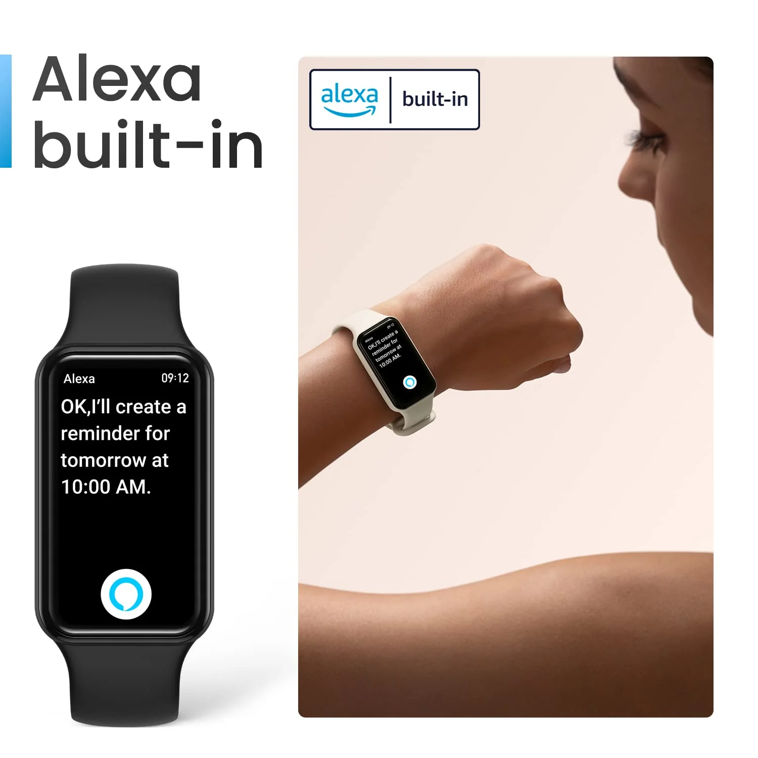 Amazfit Band 7 Activity Fitness Tracker, Always-on AMOLED Display, Alexa Built-in, Up to 18-Day Battery Life, 24H Heart Rate & SpO2 Monitoring, 5 ATM Water Resistant, 120 Sports Modes - Image 8