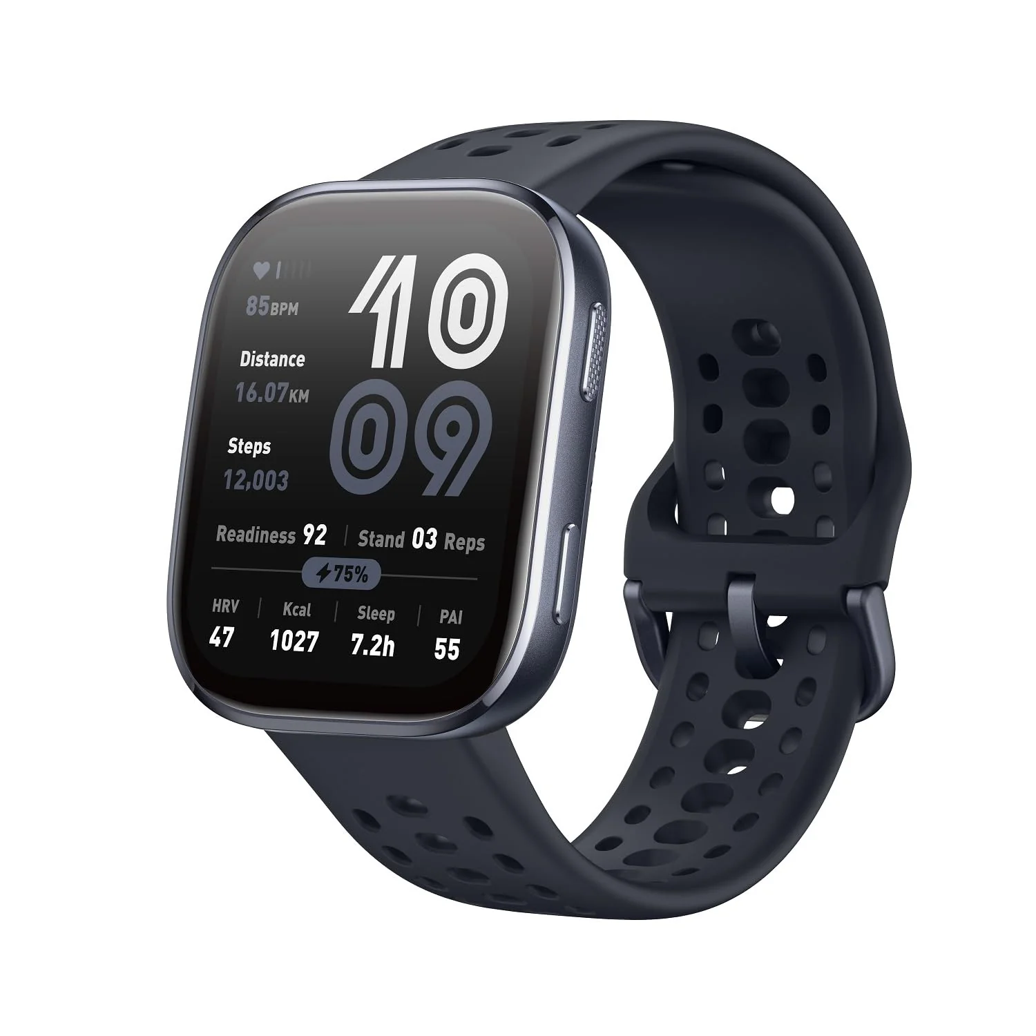Amazfit Bip 6 Smart Watch 46mm, 14 Day Battery, 1.97" AMOLED Display, GPS & Free Maps, AI, Bluetooth Call & Text, Health, Fitness & Sleep Tracker, 140+ Workout Modes, 5 ATM Water-Resistance