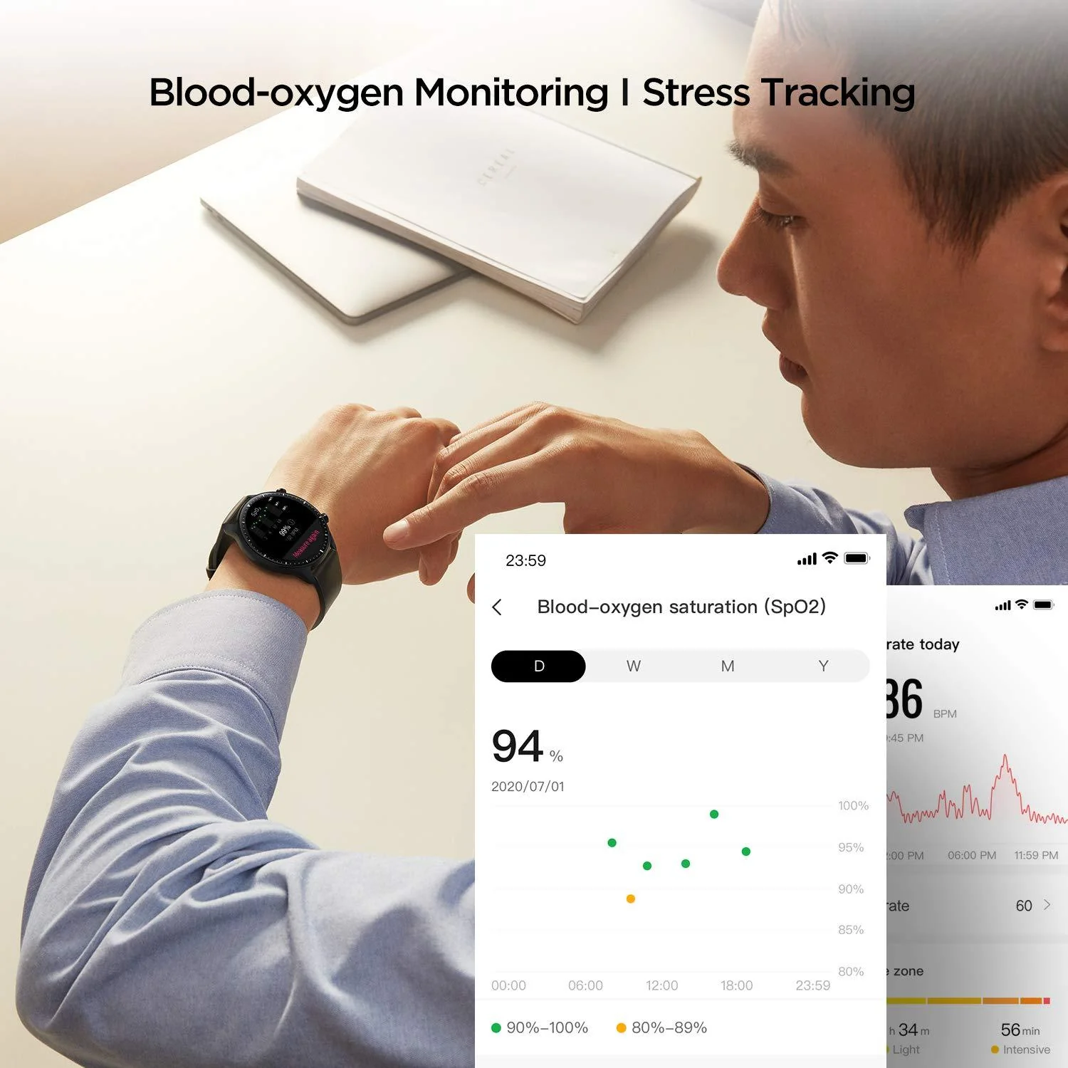 Amazfit GTR 2 Smart Watch, 1.39" AMOLED Display & Built-in GPS - Image 4