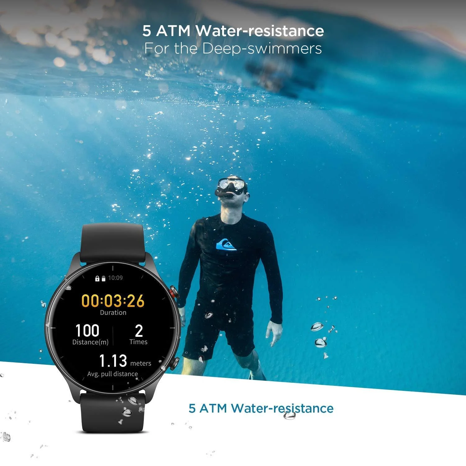 Amazfit GTR 2e SmartWatch with Curved Design, 1.39 Always-on AMOLED Display - Image 6