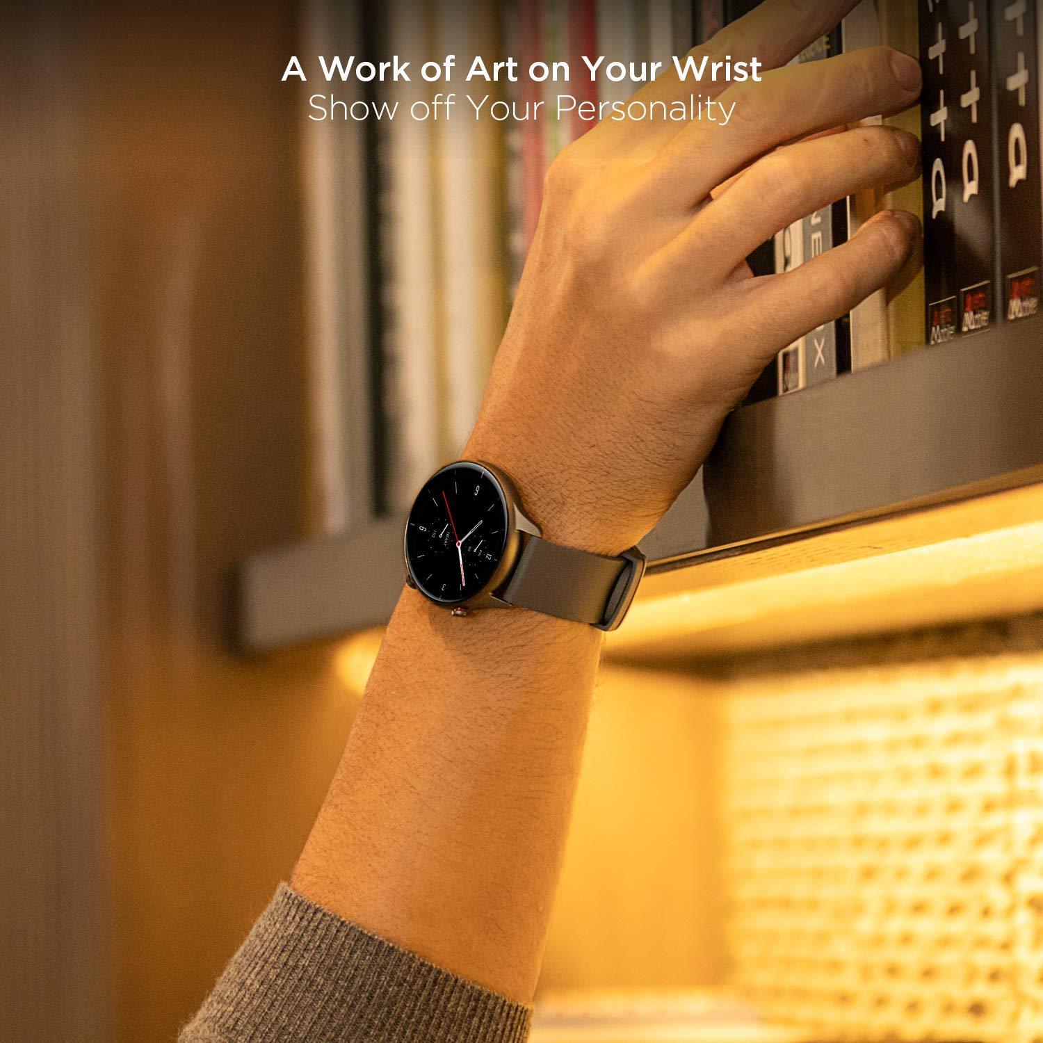 Amazfit GTR 2e SmartWatch with Curved Design, 1.39 Always-on AMOLED Display - Image 9