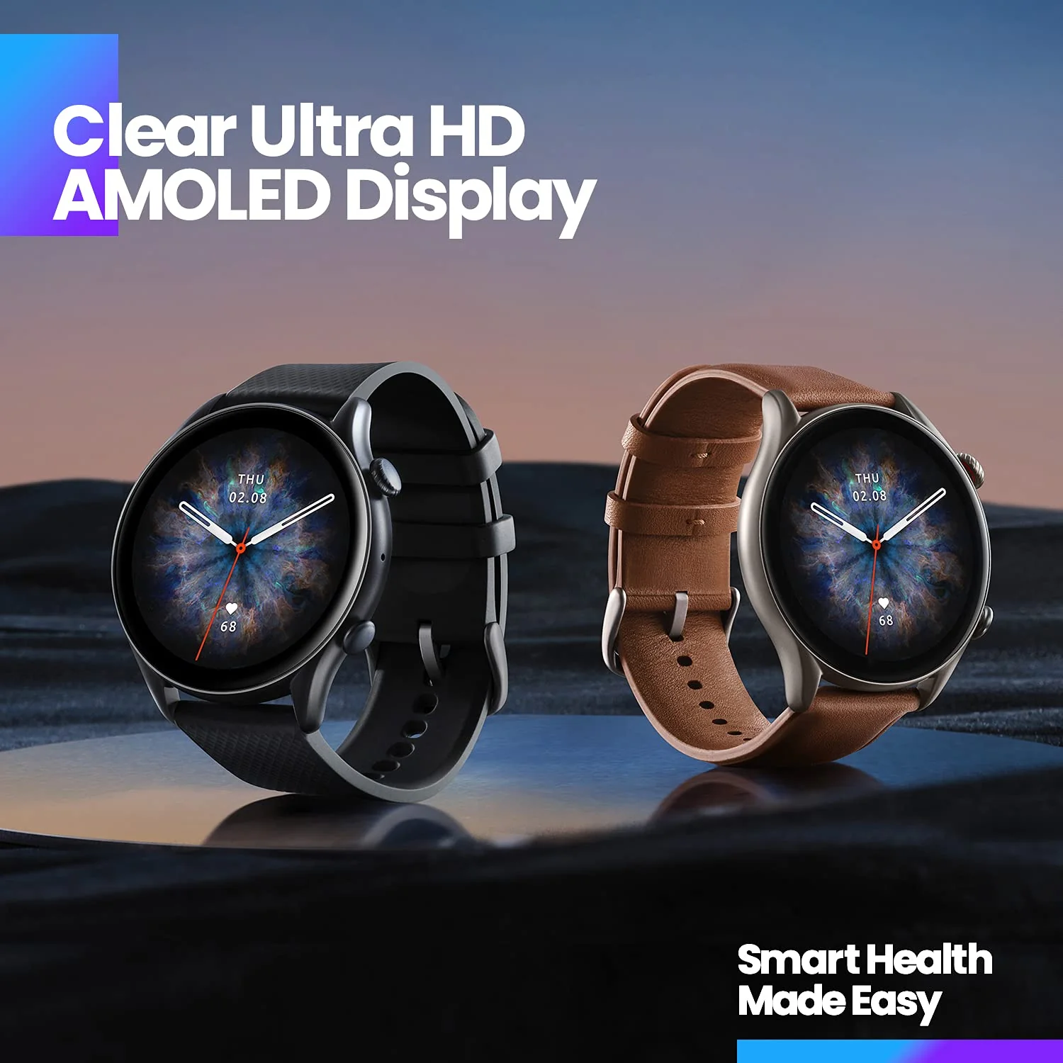 Amazfit GTR 3 Pro Smart Watch with BT Phone Calls, Blood Pressure Monitoring, 1.45 AMOLED Display, 24/7 Heart Rate Tracking, Alexa, GPS, WiFi, 12-Day Battery Life, 150 Sports Modes (Infinite Black) - Image 10