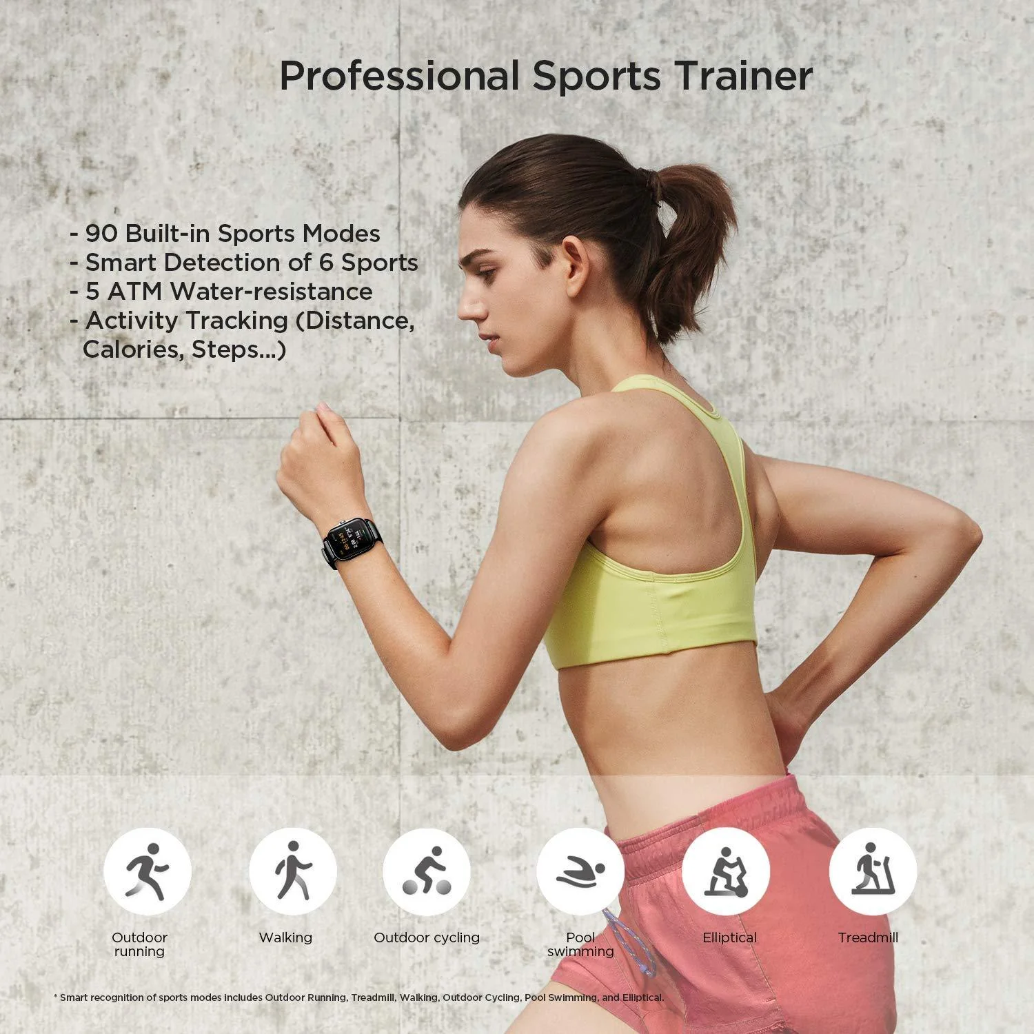 Amazfit GTS 2 (New Version) Smart Watch with Ultra HD AMOLED Display, Built-in Amazon Alexa, Built-in GPS, SpO2 & Stress Monitor, Bluetooth Phone Calls, 3GB Music Storage, 90 Sports Modes - Image 7