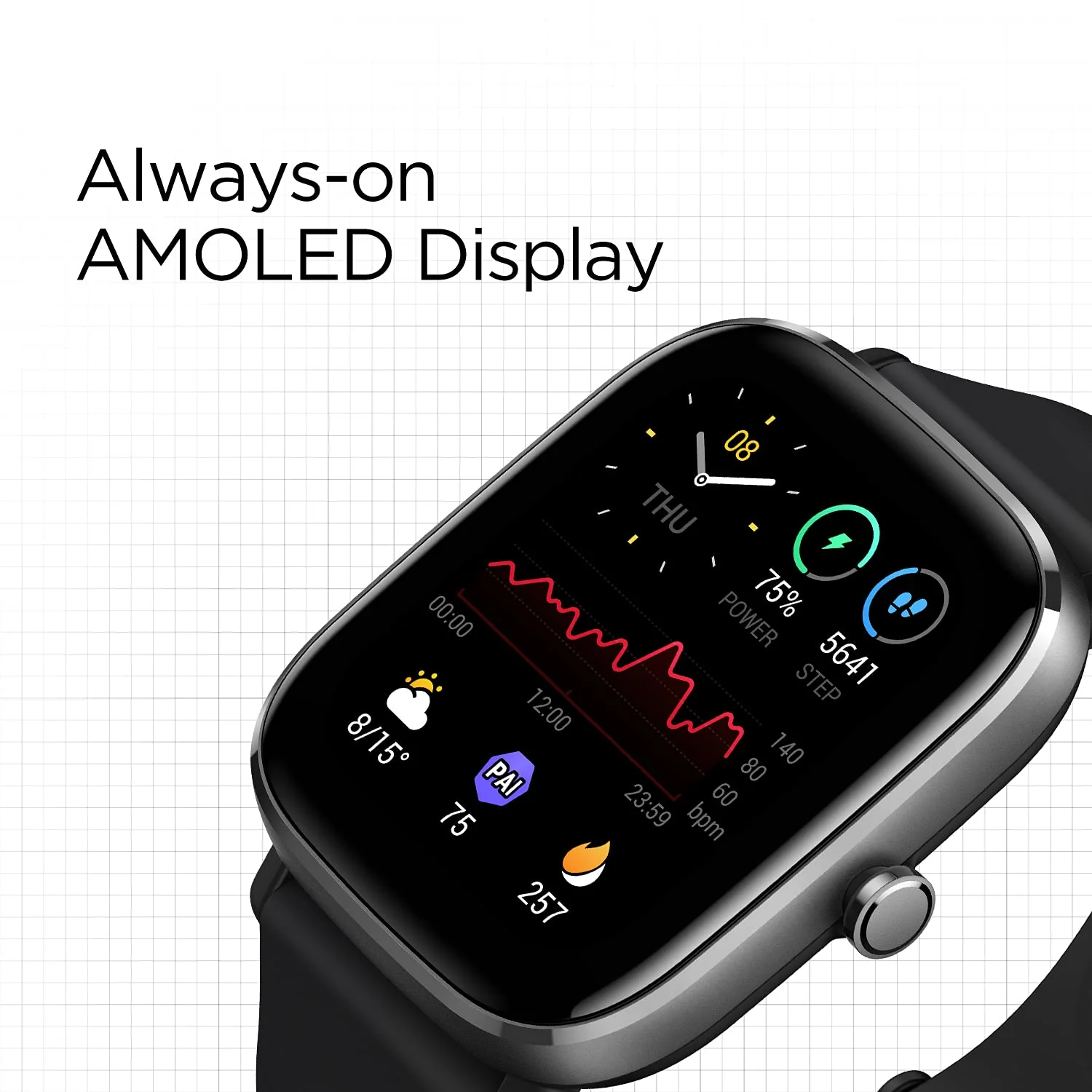 Amazfit GTS2 Mini (New Version) Smart Watch with Always-on AMOLED Display, Alexa Built-in, SpO2, 14 Days' Battery Life - Image 6