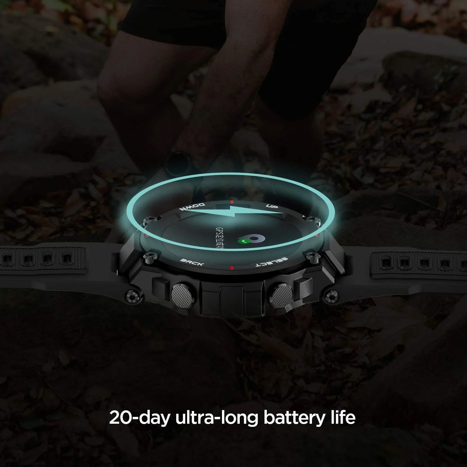 Amazfit Huami T Rex | 20 Days Battery Life, 1.3 inch AMOLED Display, Built-in GPS, 12 Military Certifications, Water Resistance, 14 Sports Modes - Image 5