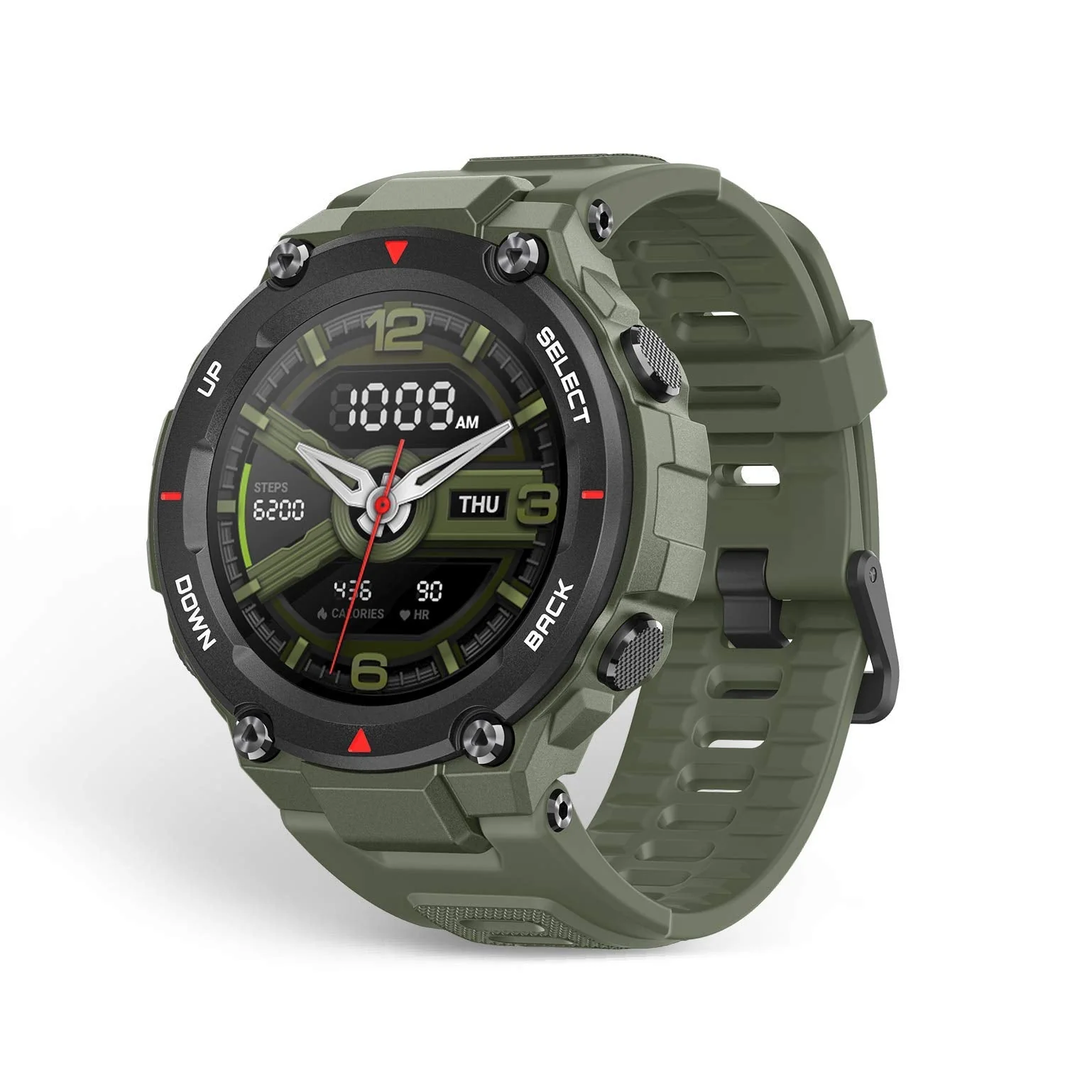 Amazfit Huami T Rex | 20 Days Battery Life, 1.3 inch AMOLED Display, Built-in GPS, 12 Military Certifications, Water Resistance, 14 Sports Modes - Image 9