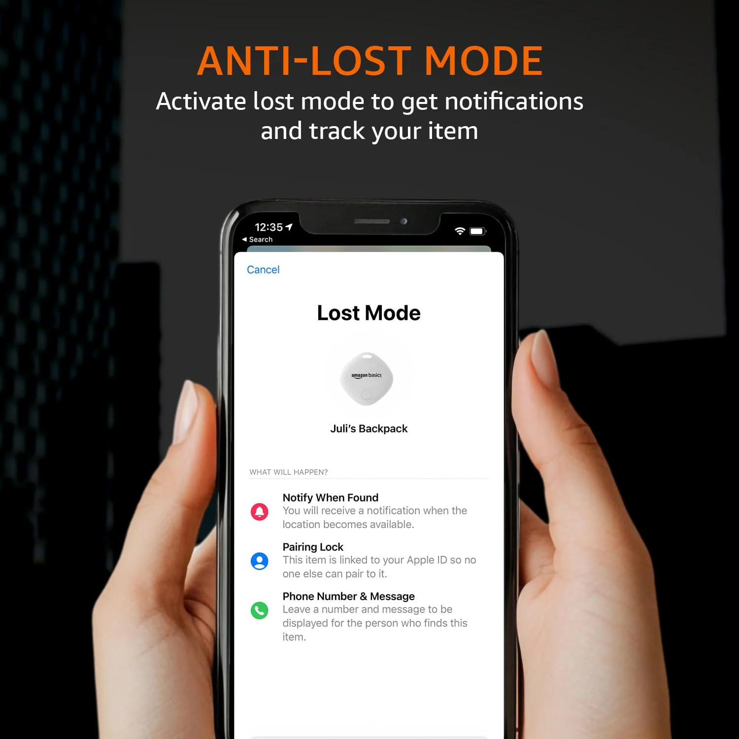 Amazon Basics Aero Tag for iOS (Pack of 4) - Image 9