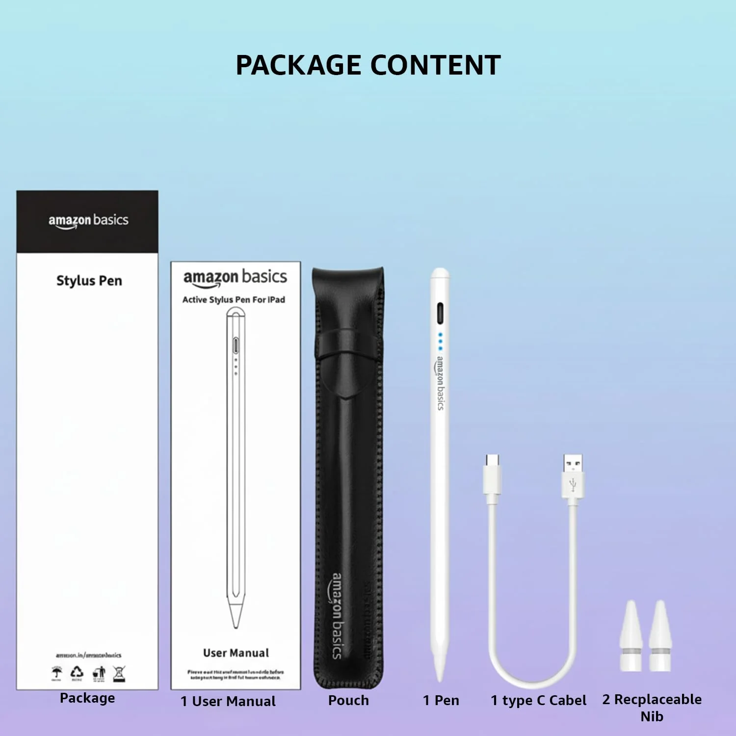 Amazon Basics Upgraded 2nd Gen Stylus Pen | Only for iPad 2018-2025 Air 3/4/5/M2/M3, mini 5/6, 6/7/8/9/10/11, Pro 11", 12.9" & M4 | White - Image 7