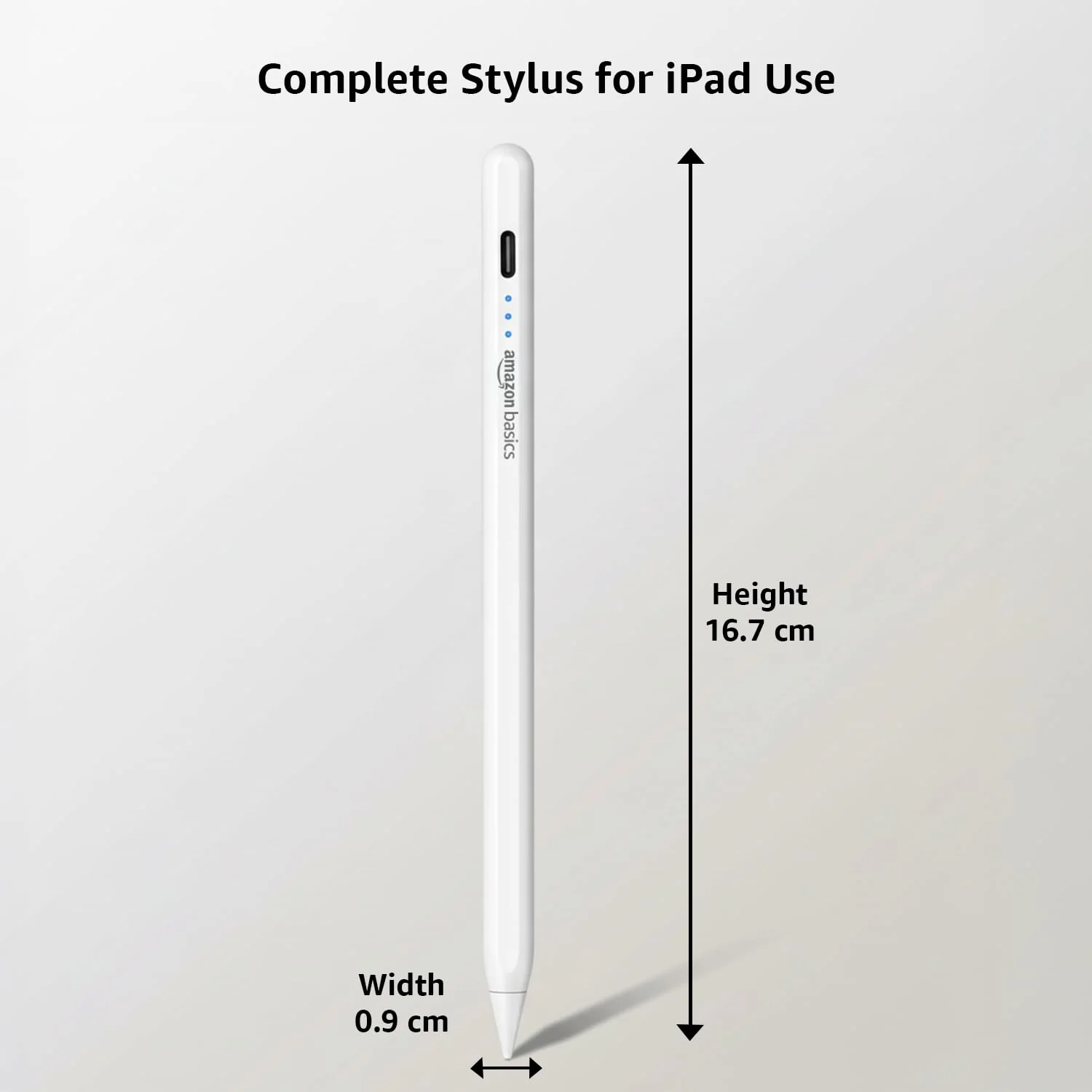 Amazon Basics Upgraded 2nd Gen Stylus Pen | Only for iPad 2018-2025 Air 3/4/5/M2/M3, mini 5/6, 6/7/8/9/10/11, Pro 11", 12.9" & M4 | White - Image 8