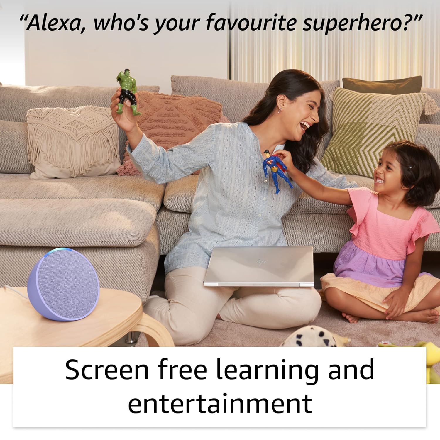 Amazon Echo Pop | Smart speaker with Alexa and Bluetooth| Full sound, balanced bass, crisp vocals - Image 5
