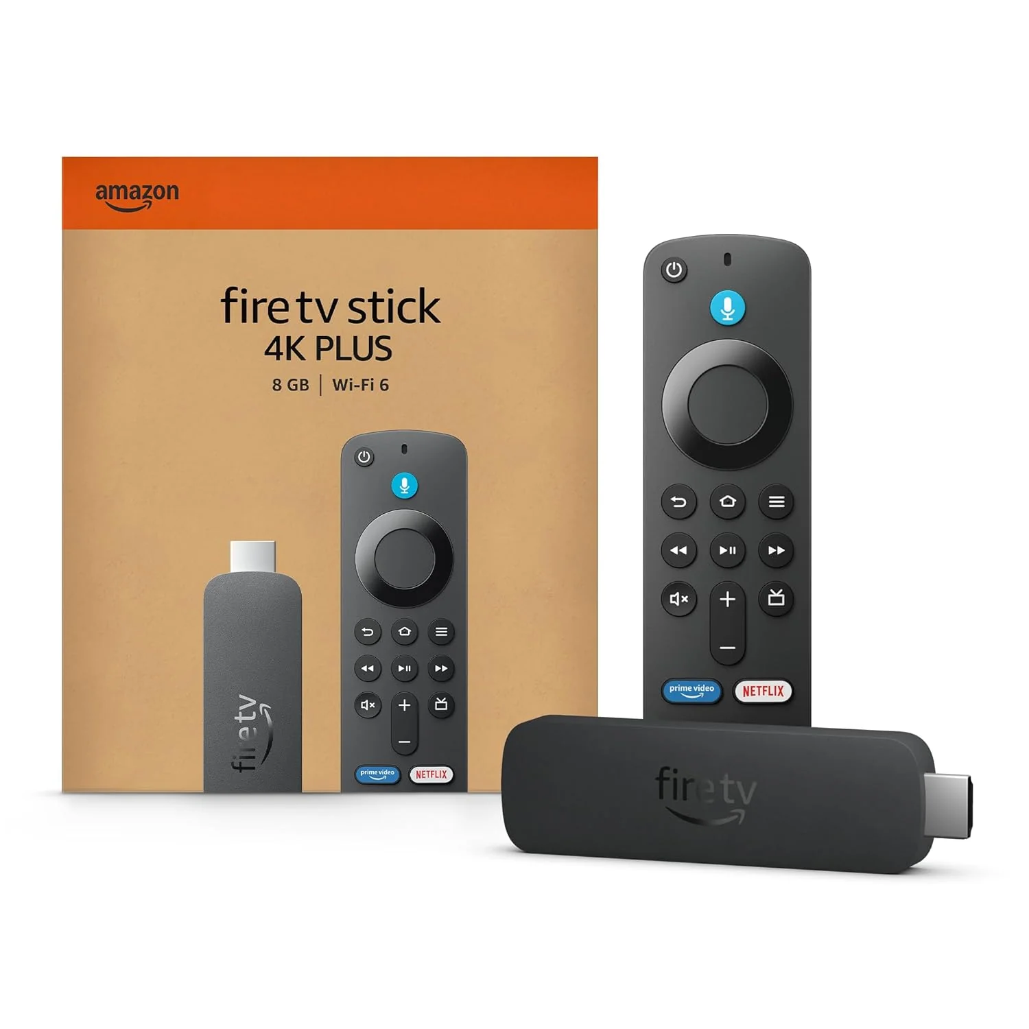 Amazon Fire TV Stick 4K Plus (newest model), Alexa Voice Search, Cinematic 4K streaming with HDR10+, Wi-Fi 6, Dolby Vision/Atmos - Image 2
