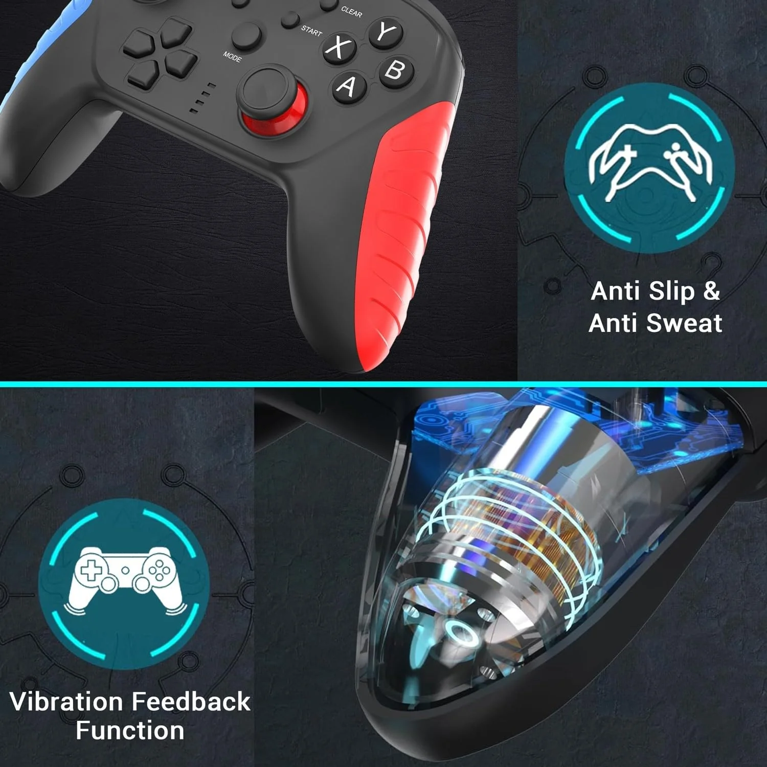 Ant Esports GP310 Wireless Gamepad, Compatible for PC & Laptop (Windows 10/8 /7, Steam) / PS3 / Android - Image 5