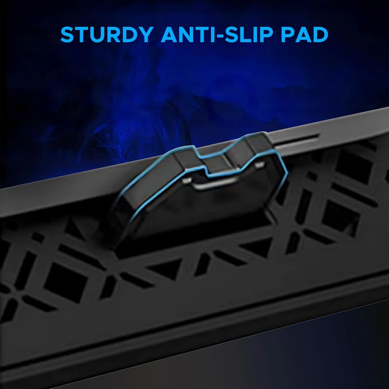 Ant Esports NC210 Gaming Laptop RGB Cooling Pad, 6 Quite Cooling Fans, Dual USB Ports, 5 Height Adjustable, Ergonomic Stand for 10″–15.6″ Laptops – High Airflow Speed Function Notebook Cooler - Image 7