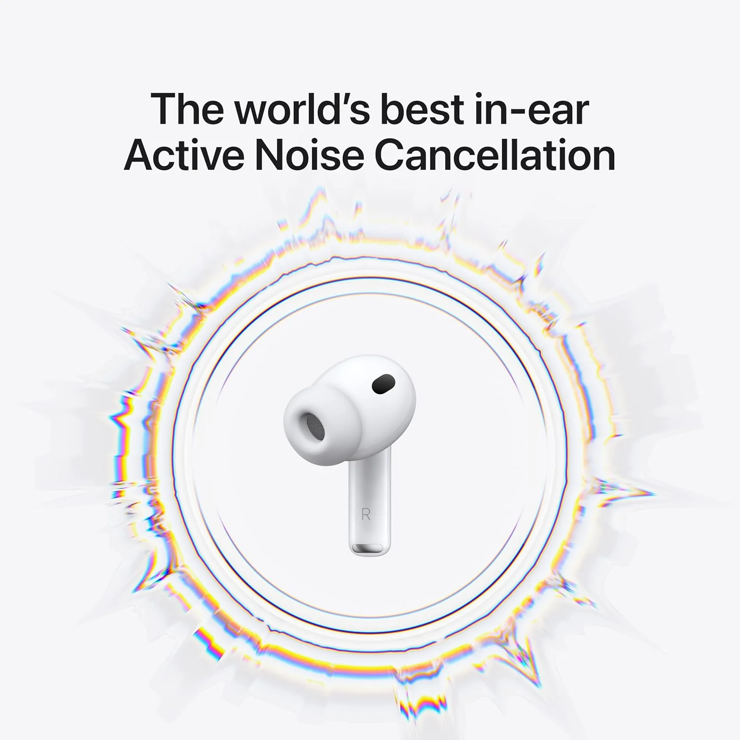 Apple AirPods Pro 3 Wireless Earbuds, Active Noise Cancellation, Live Translation, Heart Rate Sensing, Bluetooth Headphones, Spatial Audio, High-Fidelity Sound, USB-C Charging - Image 2