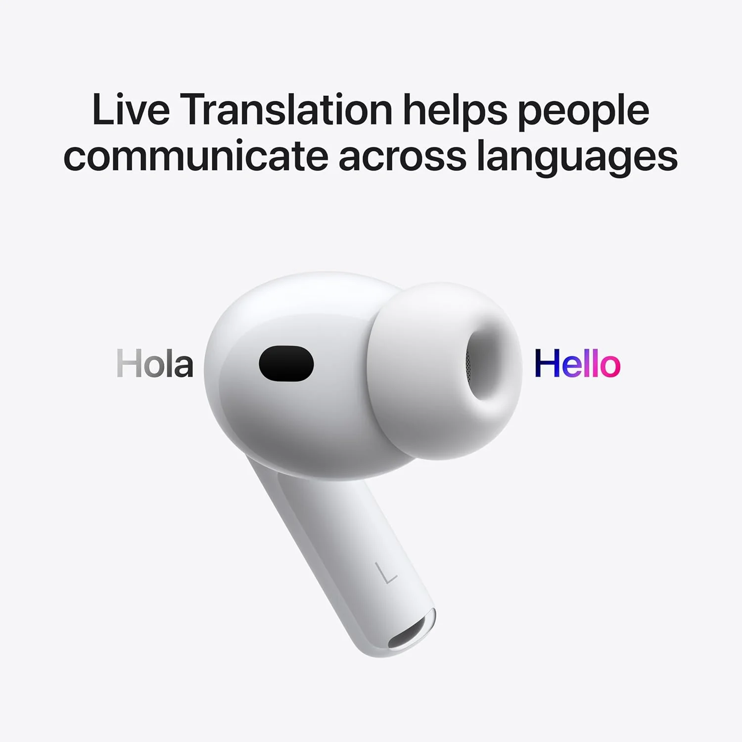 Apple AirPods Pro 3 Wireless Earbuds, Active Noise Cancellation, Live Translation, Heart Rate Sensing, Bluetooth Headphones, Spatial Audio, High-Fidelity Sound, USB-C Charging - Image 5