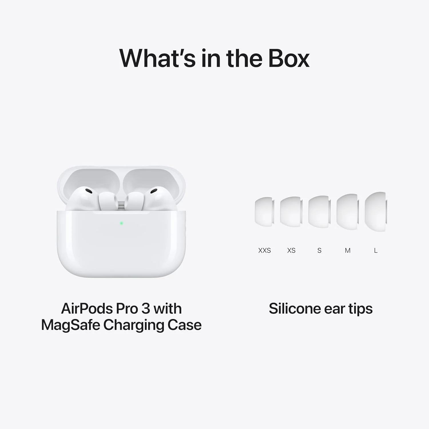 Apple AirPods Pro 3 Wireless Earbuds, Active Noise Cancellation, Live Translation, Heart Rate Sensing, Bluetooth Headphones, Spatial Audio, High-Fidelity Sound, USB-C Charging - Image 6