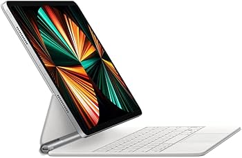 Apple Magic Keyboard for iPad Pro 12.9 inch (3rd, 4th and 5th Generation) - White