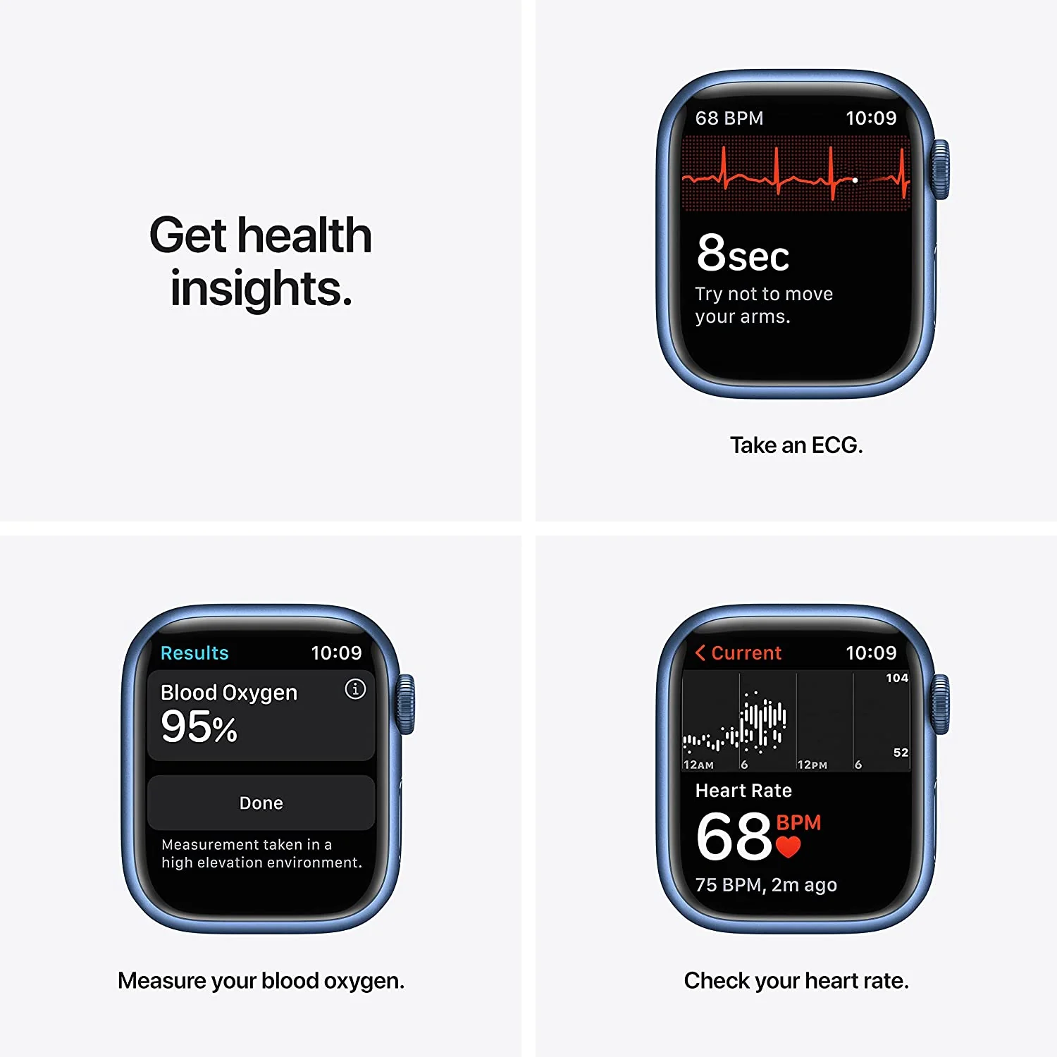 Apple Watch Series 7 (GPS, 41mm) - Aluminium Case (UNACTIVATED) - Image 3