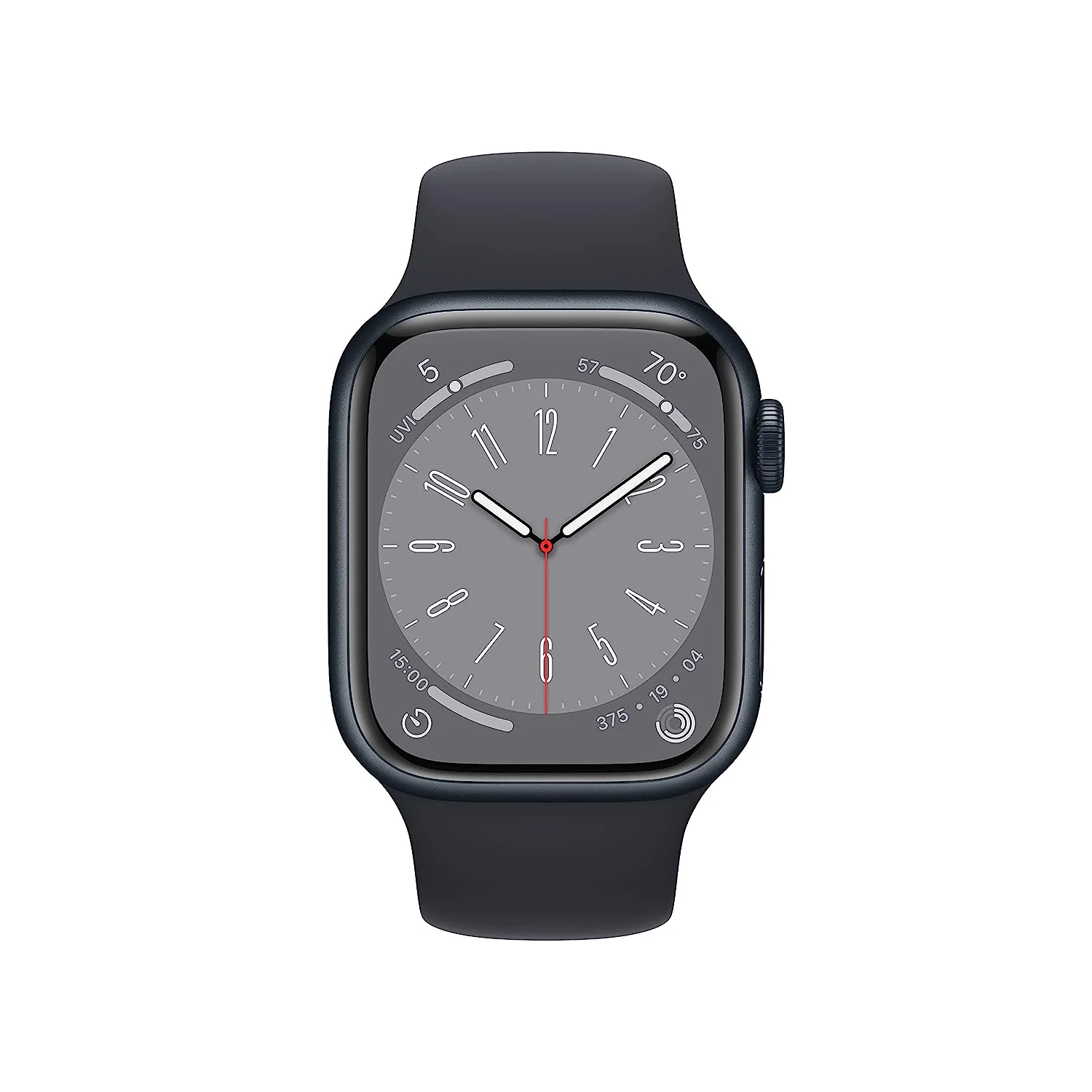 Apple Watch Series 8 Smart Watch with Aluminium Case & Sport Band | 45mm - Image 2