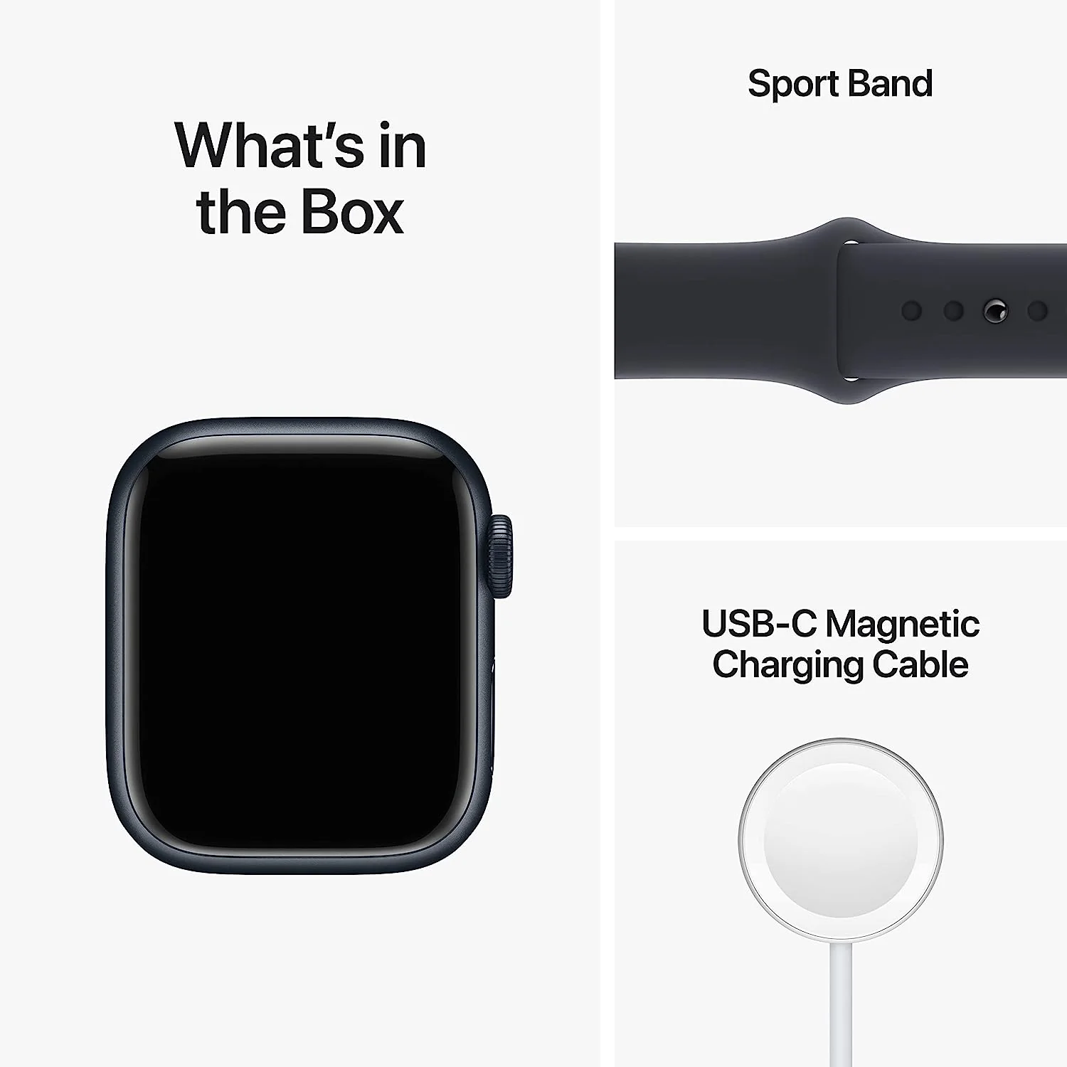 Apple Watch Series 8 Smart Watch with Aluminium Case & Sport Band | 45mm - Image 6