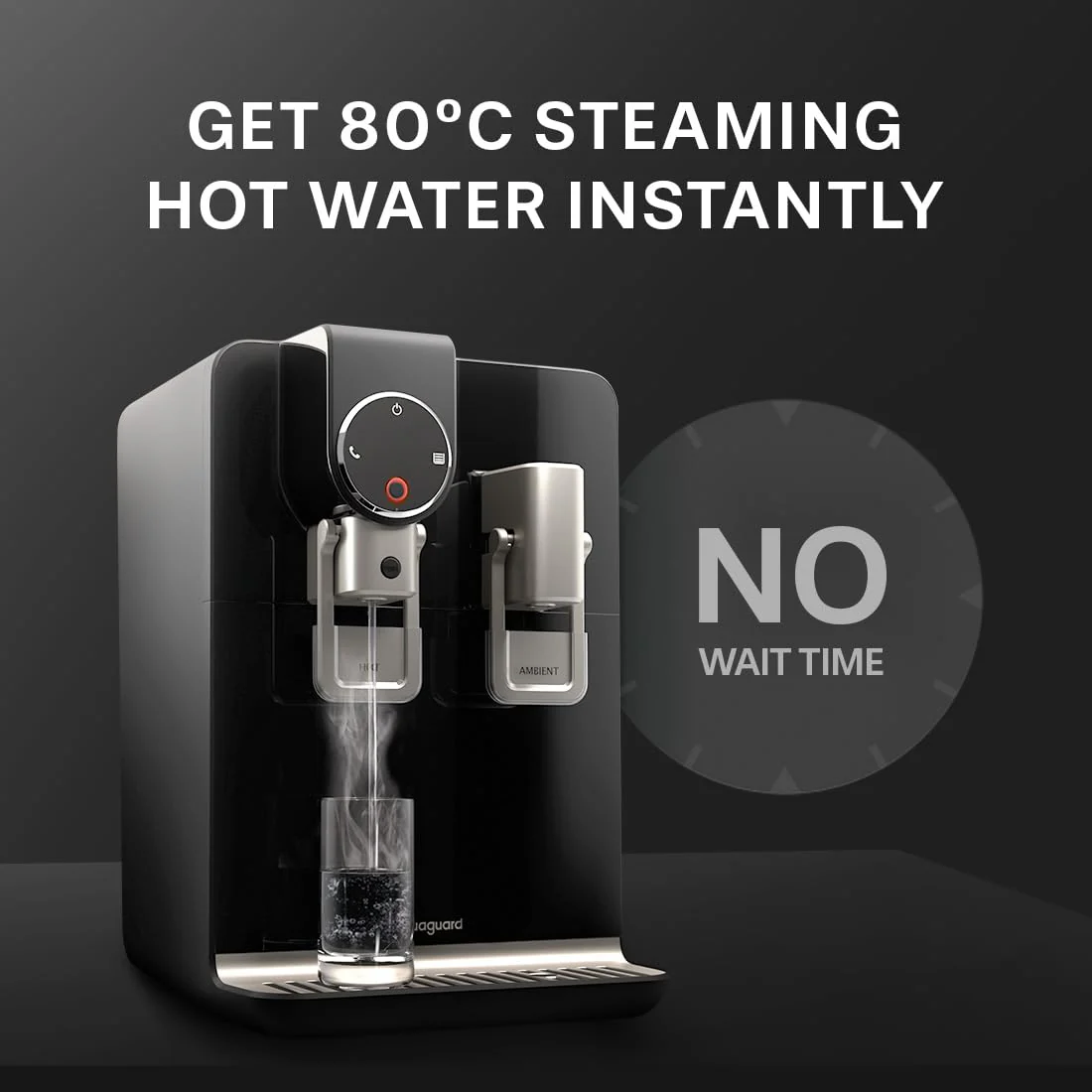 Aquaguard Blaze Insta Hot & Ambient 8-Stage RO, Dual Stainless Steel Tank Water Purifier | RO+UV+Active Copper Tech | Upto 60% Water Savings | Suitable for all Water Sources - Image 2