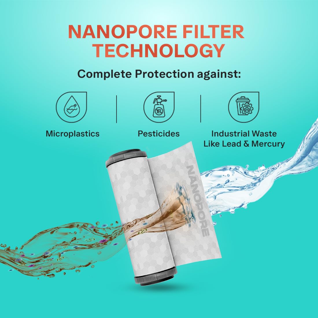 Aquaguard Marvel NXT Active Copper RO+UV+UF + 1 Free Alkaline Bottle | Up to 60% Water Savings | 10-Stage RO Water Purifier | Suitable for all Water Sources - Image 6