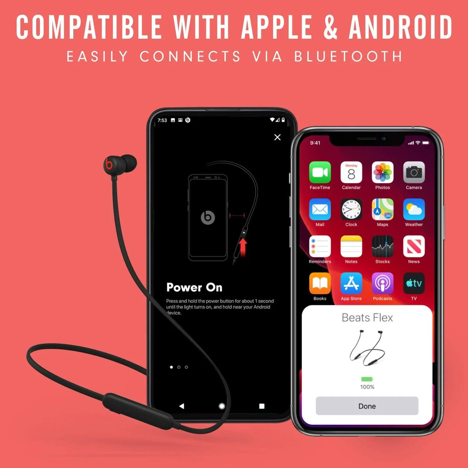Beats (by Apple) Flex Wireless Earphones – Magnetic Earbuds, Class 1 Bluetooth - Image 7