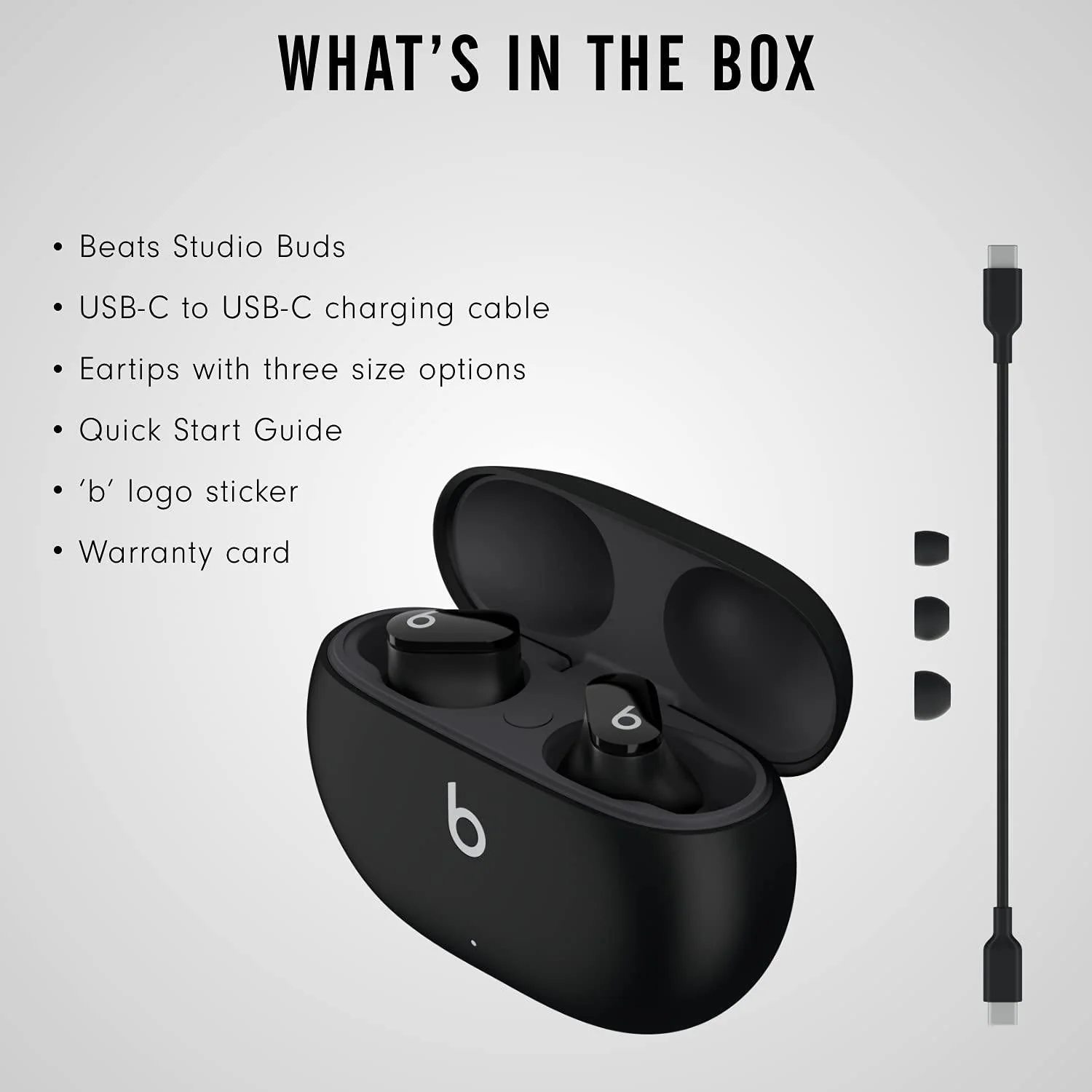 Beats (by Apple) Studio Buds Bluetooth Truly Wireless in Ear Earbuds with Mic - Image 9