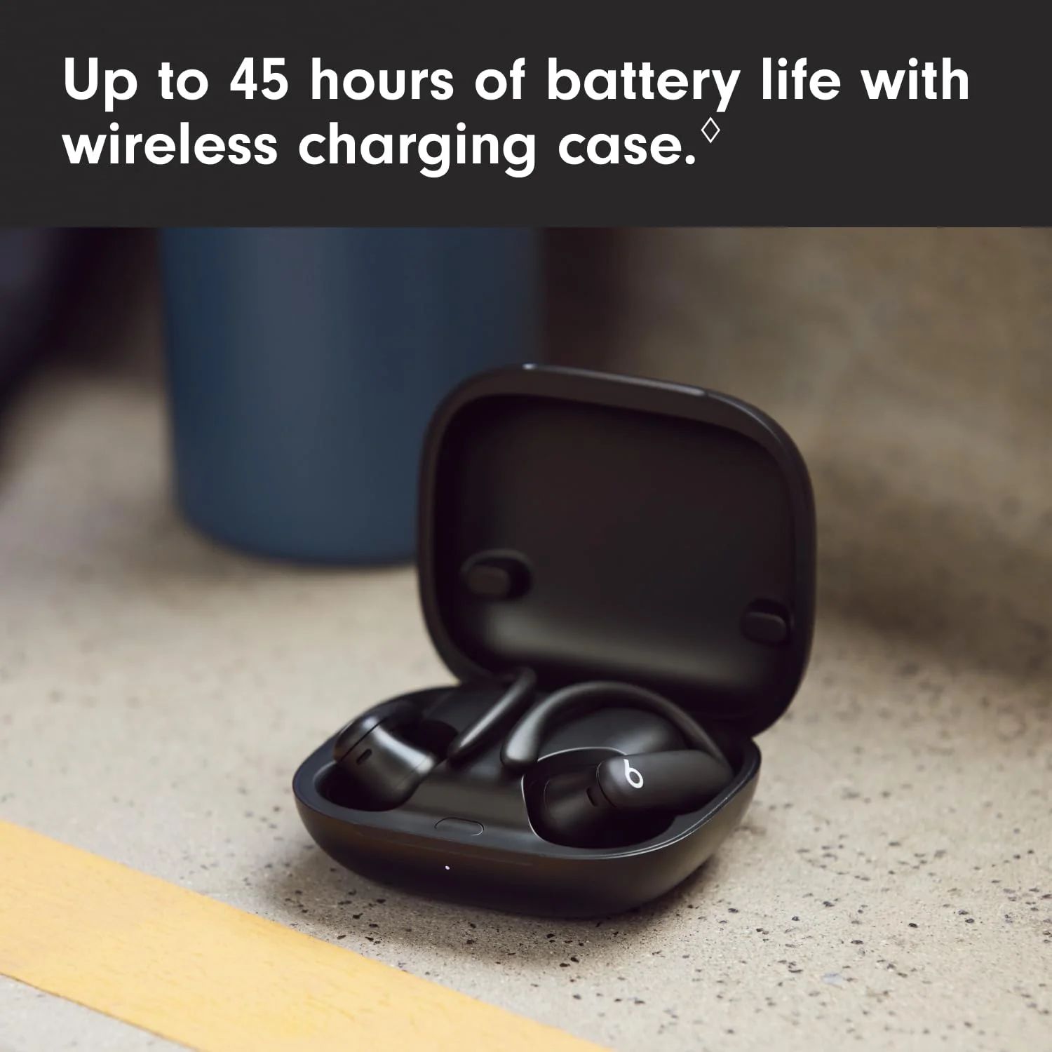 Beats Powerbeats Pro 2 Wireless Bluetooth Earbuds – Noise Cancelling, Heart-Rate Monitor, IPX4, Up to 45 Hours Battery & Wireless Charging Case, Works with Apple & Android - Quick Sand - Image 4