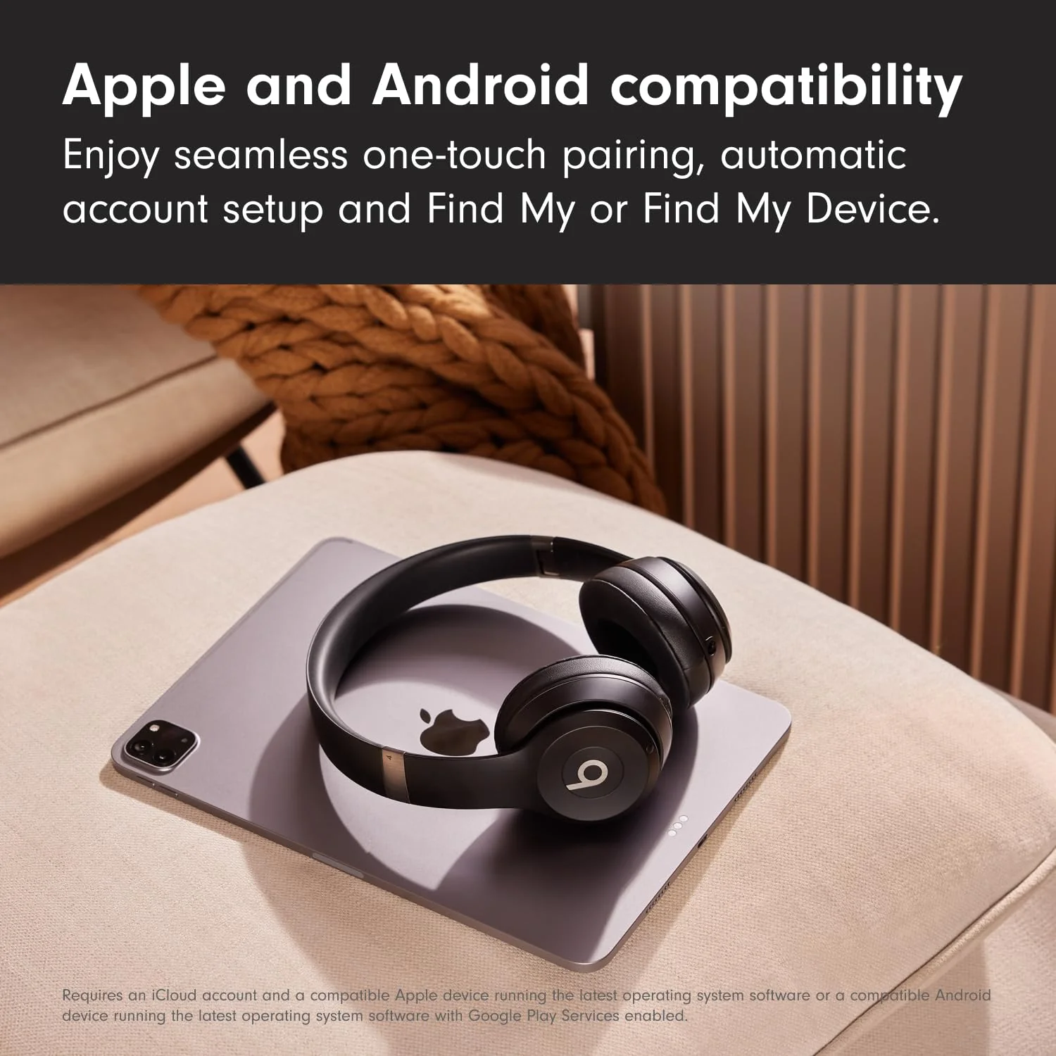Beats Solo 4 – Wireless Bluetooth Over Ear Ultralight Headphones, Up to 50H of Battery Life, 10 min Fast Charge for 5H Battery, Mic w/Voice Assist, 3.5 mm, Apple & Android Compatible - Image 6