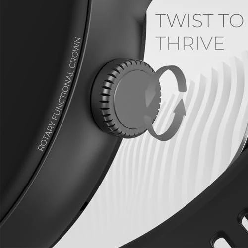 beatXP Evoke Neo 1.43” Super AMOLED Display Bluetooth Calling Smart Watch, 466 * 466px, 800 Nits, 60Hz Refresh Rate, 100+ Sports Modes, 24/7 Health Tracking, AI Voice Assistant, IP67 - Image 5