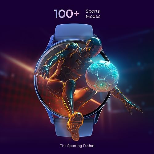 beatXP Flare Pro 1.39 HD Display Bluetooth Calling Smart Watch, 100+ Sports Modes, Heart Rate Monitoring, SpO2, AI Voice Assistant, IP68 - Image 4