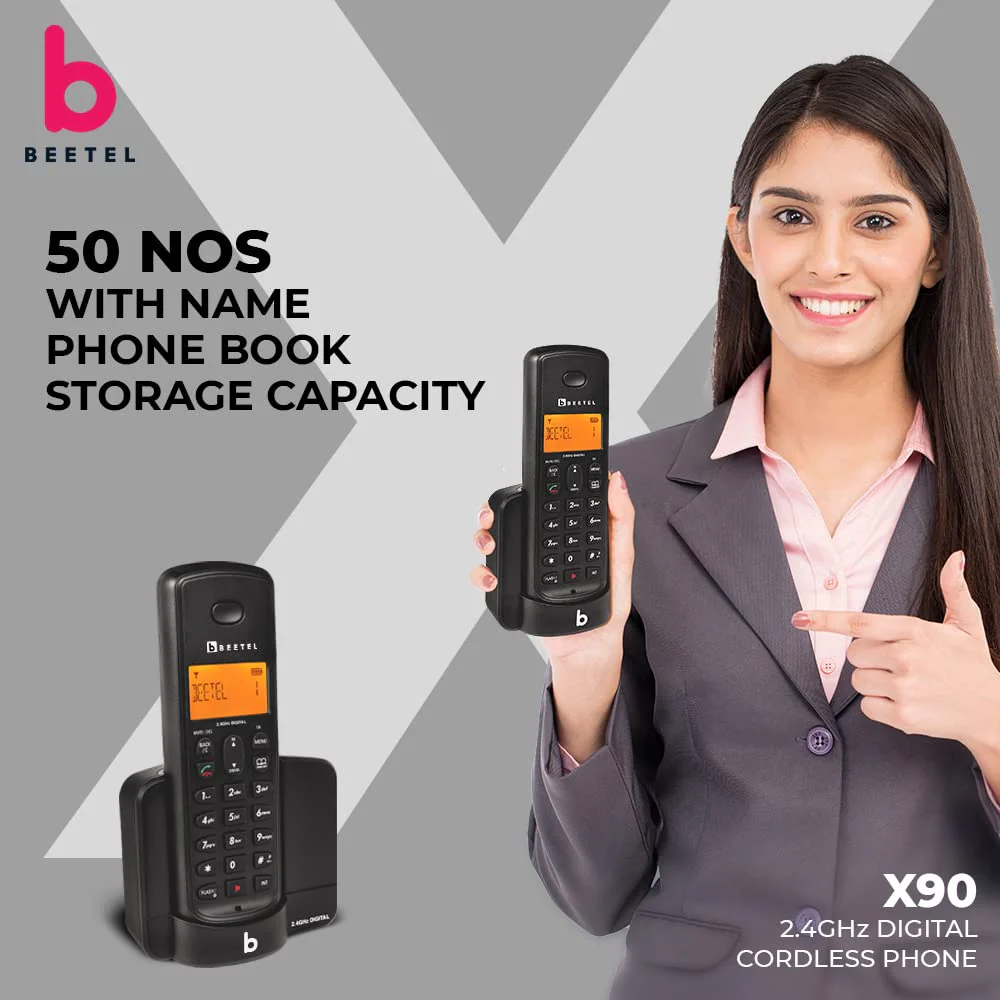 Beetel Cordless 2.4Ghz Landline Phone with Caller ID Display - Image 6
