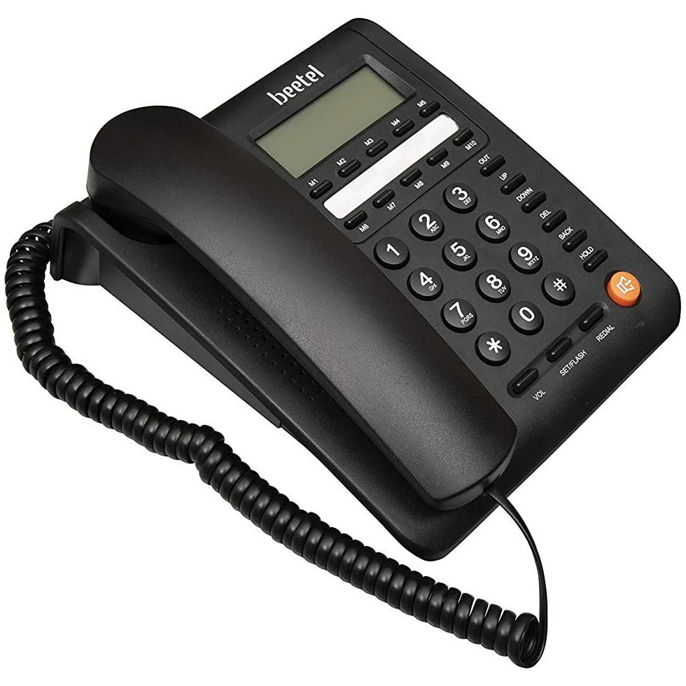 Beetel M59 CLI Corded Phone (Black) - Image 3