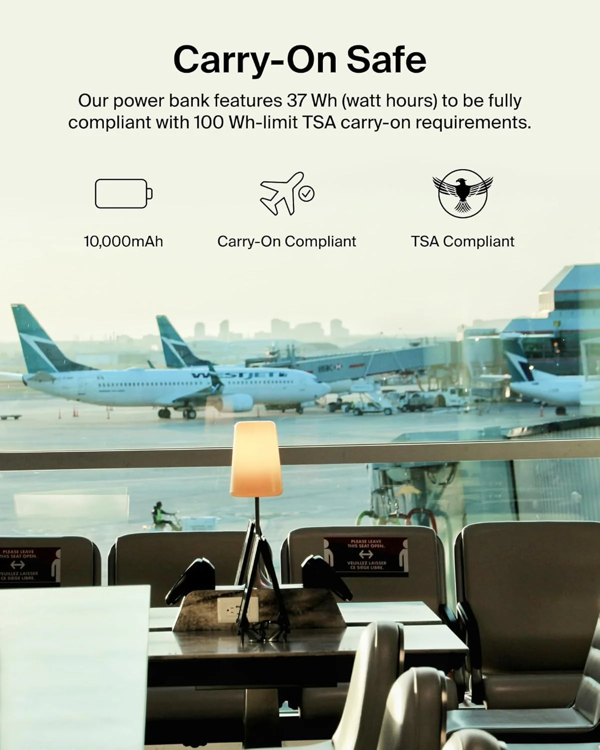 Belkin 10000 mAh Power Bank | Super Fast Charging | USB-C PD Port | 15W Charging for iPhone Series (16, 16 Pro Max), Samsung Galaxy, Google Pixel & More | 2 Years Warranty | Black - Image 2