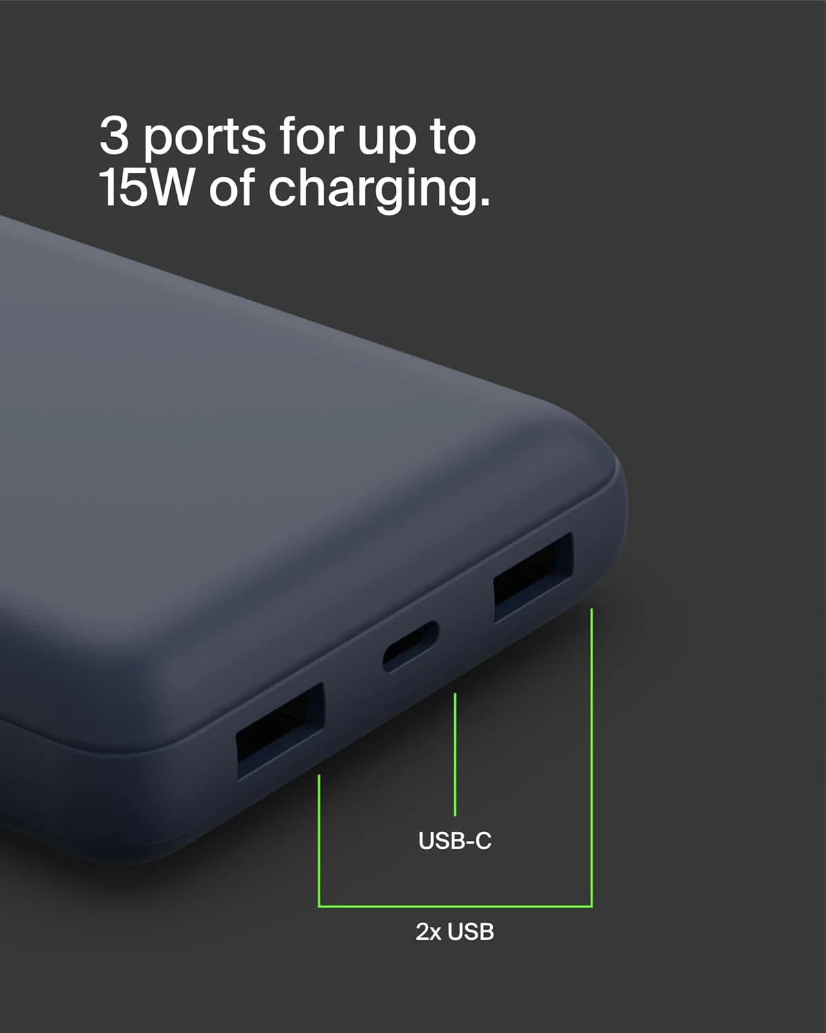 Belkin 20000 mAh 20W Power Bank | Super Fast Charging | USB-C PD Port | Fast Charging for iPhone 17, Air, Pro, Pro Max, AirPods, Samsung Galaxy S25, Google Pixel 10 & More | 2 Years Warranty - Image 9