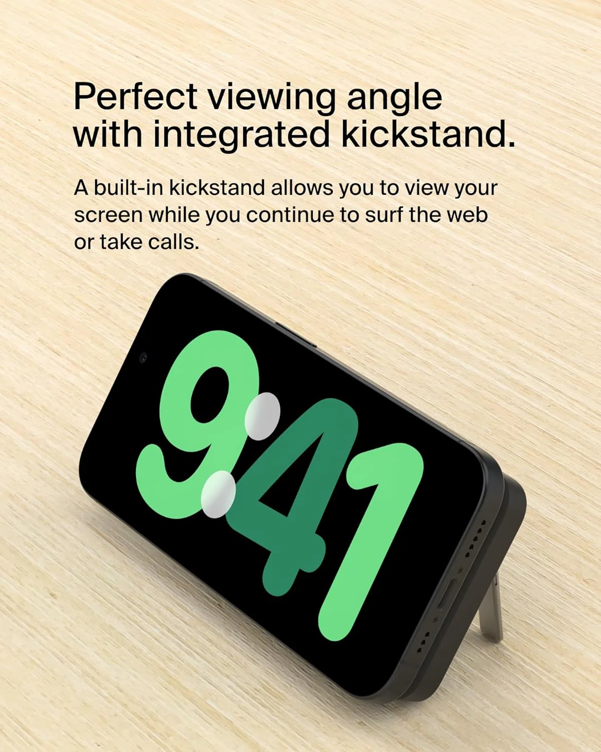 Belkin Qi2 Wireless Power Bank 15W 5000 mAh | MagSafe Charger w/Built-in Pop-up Kickstand | Compatible w/iPhone 17, Air, Pro, Pro Max, Google Pixel 10, etc. (BRAND NEW/SEALED) - Image 10