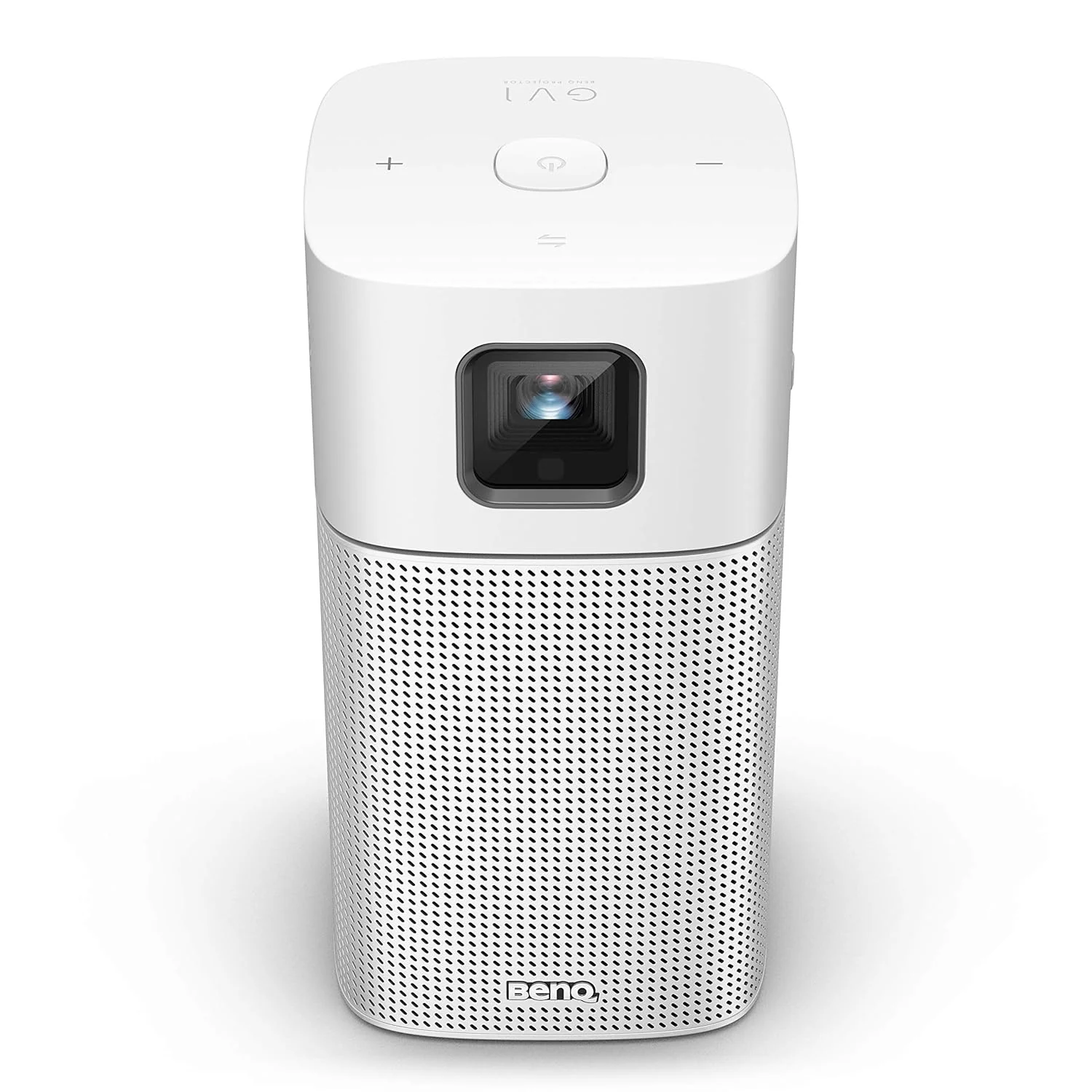 BenQ GV1 DLP Smart Stylish 854 x 480 Portable LED Projector 200 lumens (in-Built Battery, Wi-Fi, Hotspot, Wireless Display, Bluetooth Speaker, Unique Tilt Hinge, Auto Key Stone, USB-C) White - Image 3