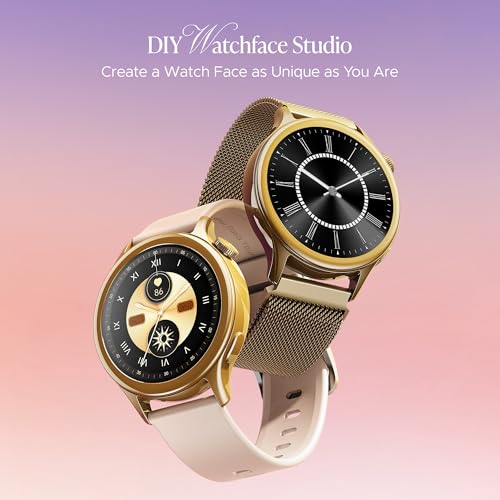 Boat Enigma Daze Women's Luxury Smart Watch w/ 1.3”(3.3cm) Luminous Display, Emergency SOS Live Location Sharing, Functional Crown, Watch Face Studio, QR Tray, BT Calling, HR & SpO2 - Image 8