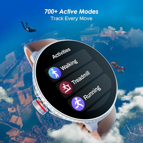 Boat Lunar Discovery w/ 1.39" (3.5 cm) HD Display, Turn-by-Turn Navigation, DIY Watch Face Studio, Bluetooth Calling, Emergency SOS, QR Tray, Smart Watch for Men & Women(Brown) - Image 10