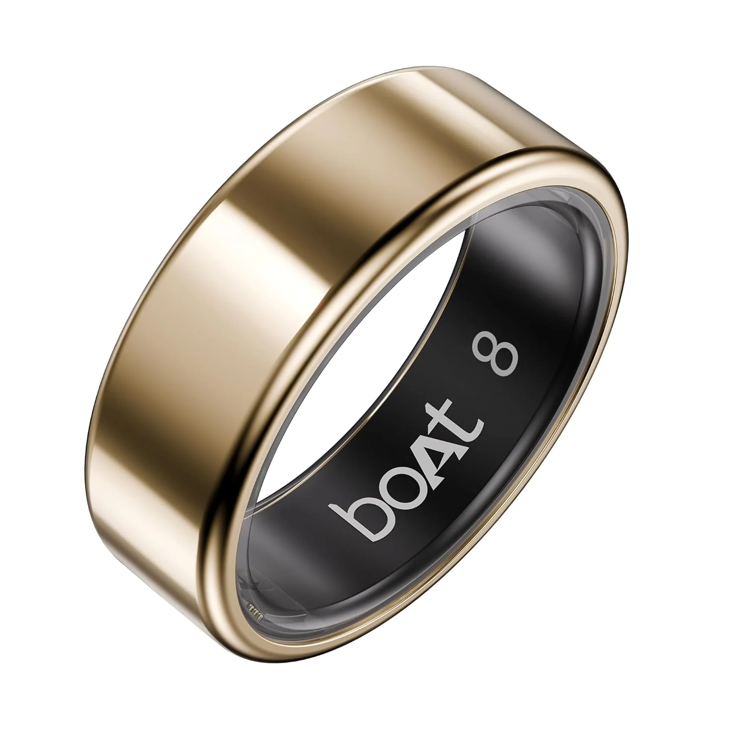 Boat SmartRing Active Plus, Auto HR, Sleep, SpO2, Stress & Skin Temperature Monitor, Stainless-Steel Build, 5 ATM, Weighs Only 5 gm, Portable Charging Case, Smart Ring for Men - Image 14