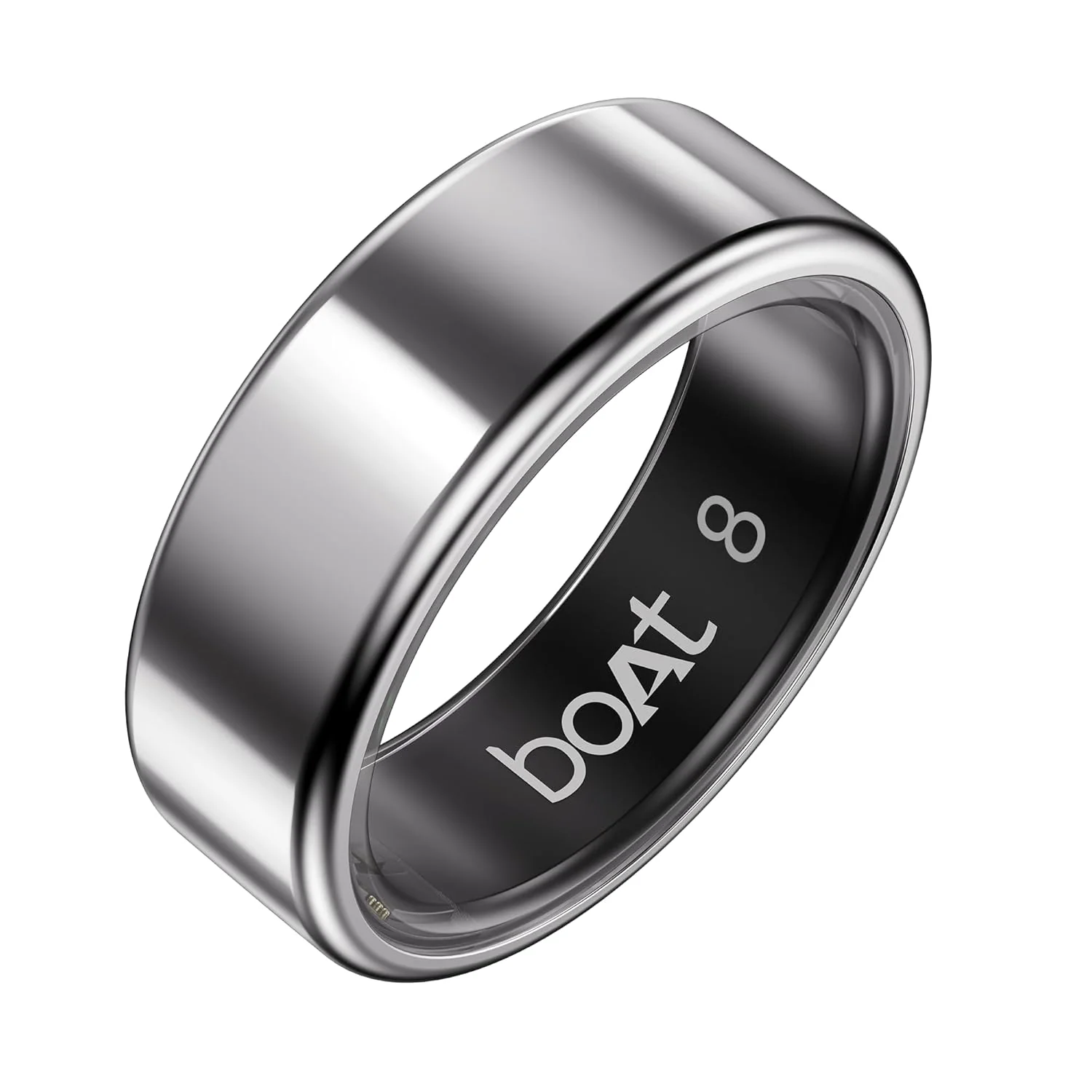 Boat SmartRing Active Plus, Auto HR, Sleep, SpO2, Stress & Skin Temperature Monitor, Stainless-Steel Build, 5 ATM, Weighs Only 5 gm, Portable Charging Case, Smart Ring for Men - Image 16